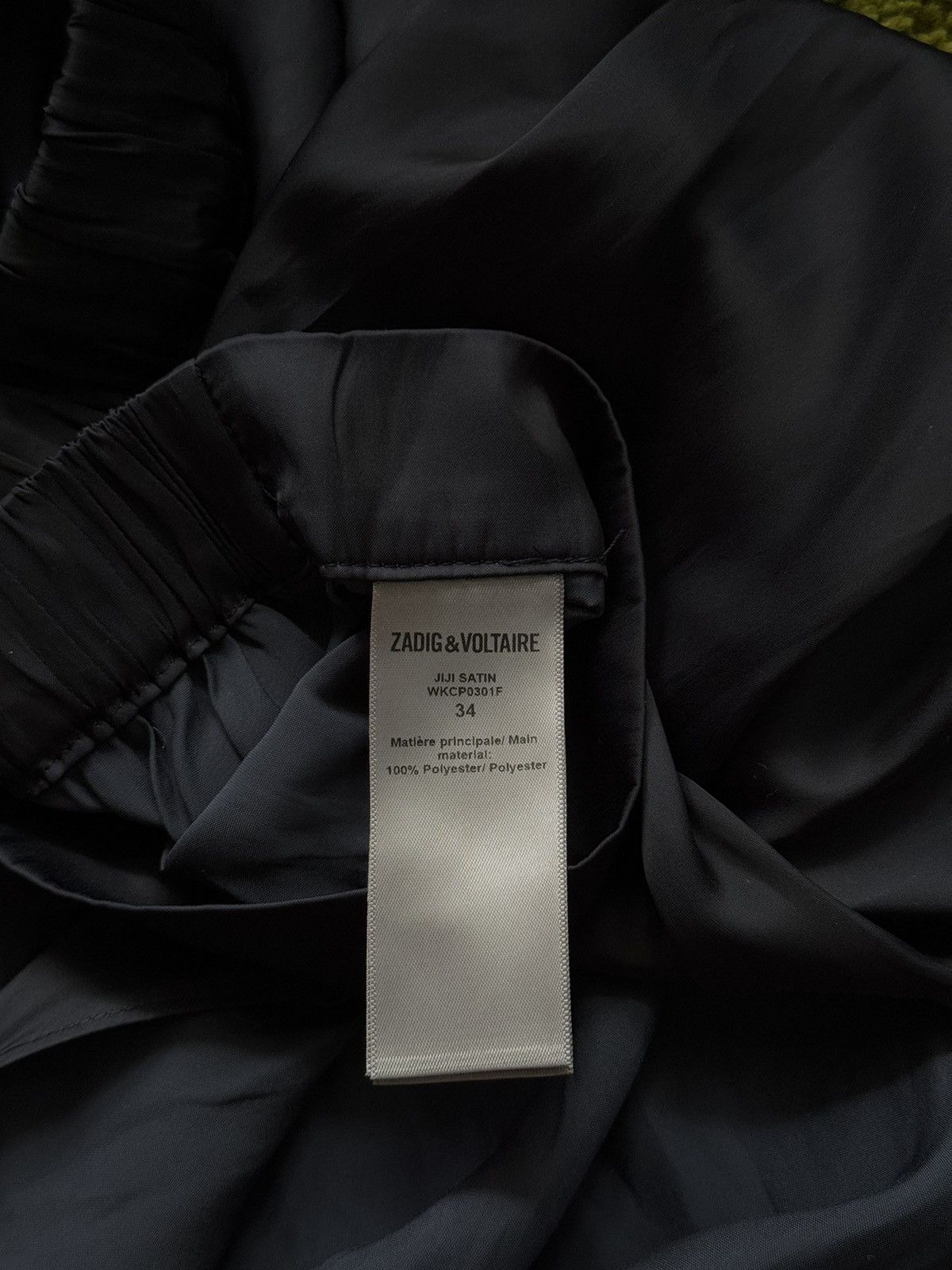 Designer × Zadig & Voltaire Zadig & Voltaire JiJi satin avant garde midi skirt Size 25" / US 0 / IT 36 - 5 Thumbnail