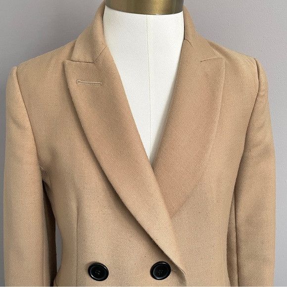By Malene Birger Malene Birger Camel Wool Mid-Length Coat - 36 / 6-8 Size S / US 4 / IT 40 - 3 Thumbnail