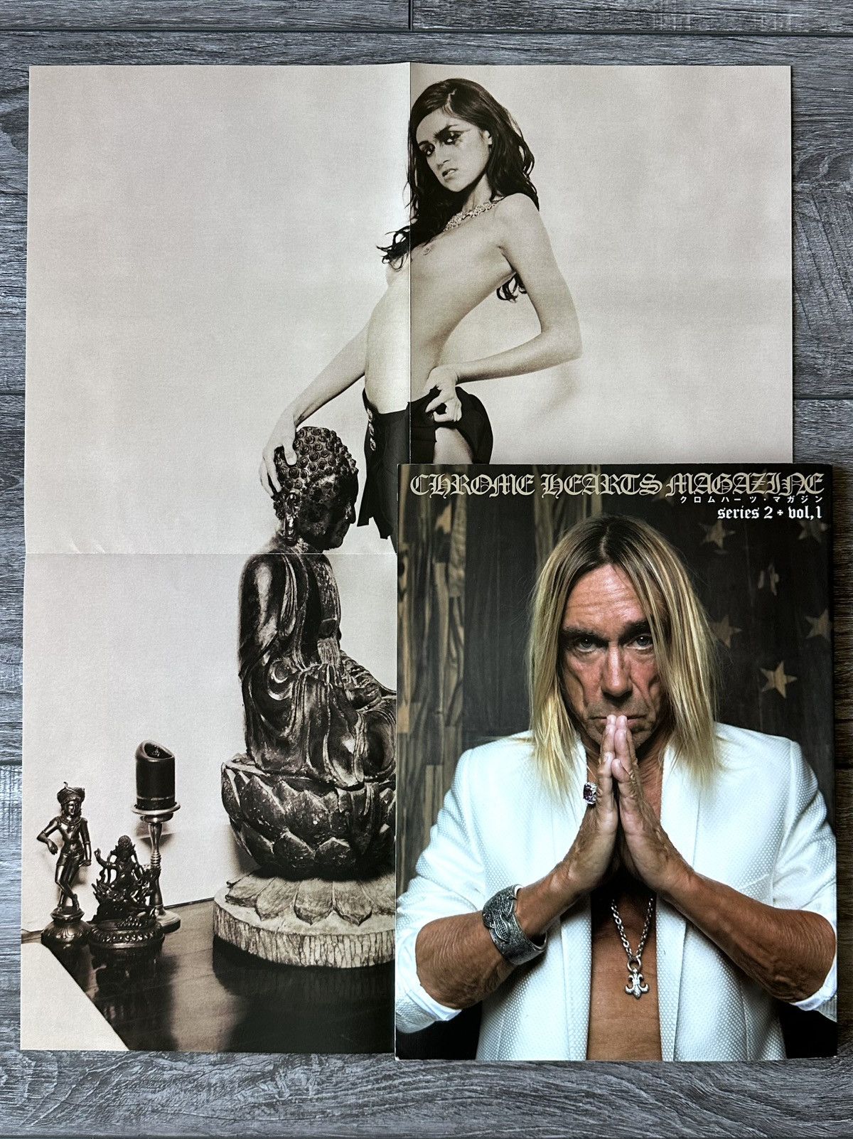 Chrome Hearts 2008 Chrome Hearts Magazine Series 2 Vol. 1 Iggy Pop Size ONE SIZE - 4 Thumbnail