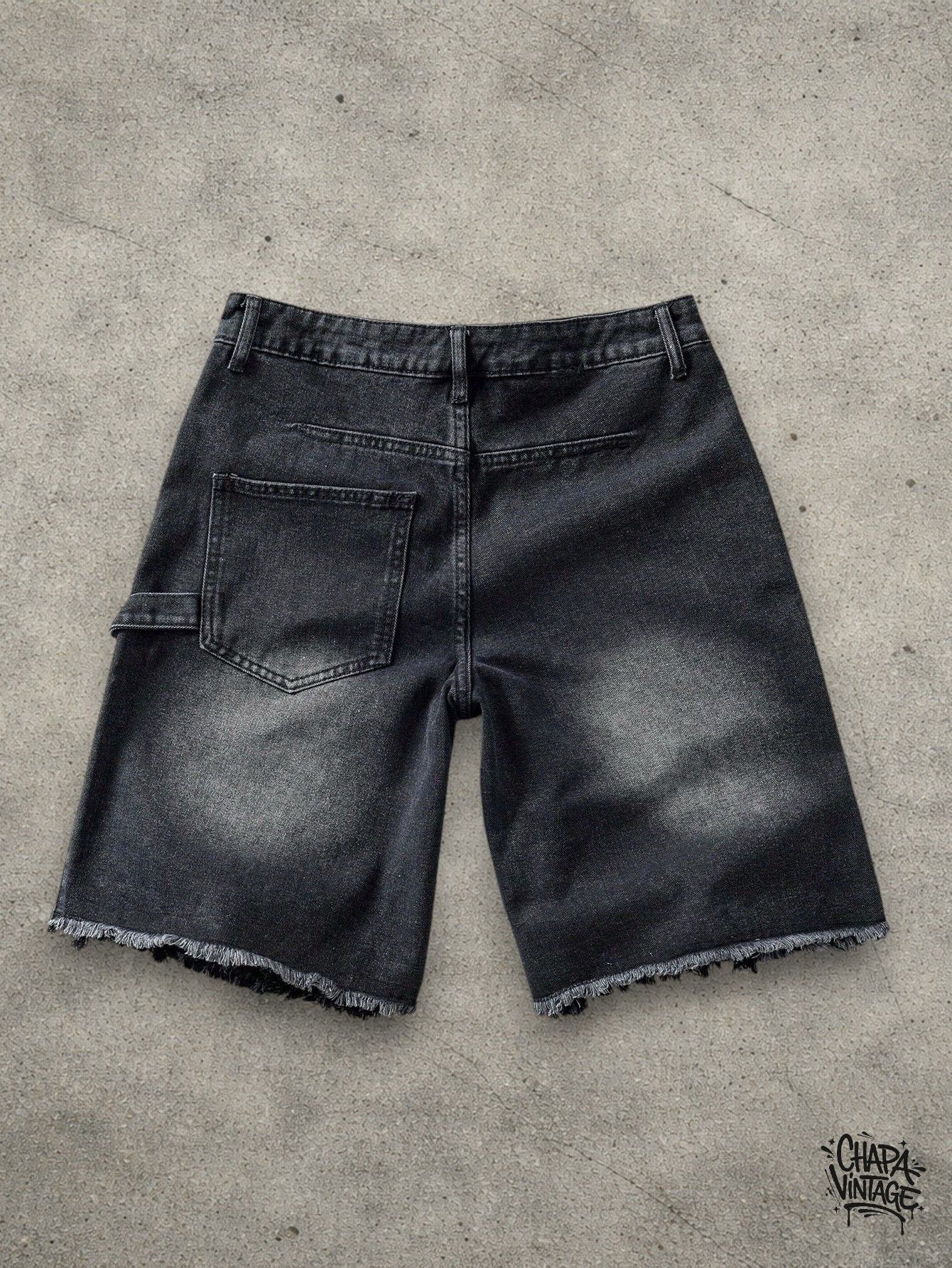 Japanese Brand Dark gray cargo shorts Size US 34 / EU 50 - 2 Thumbnail