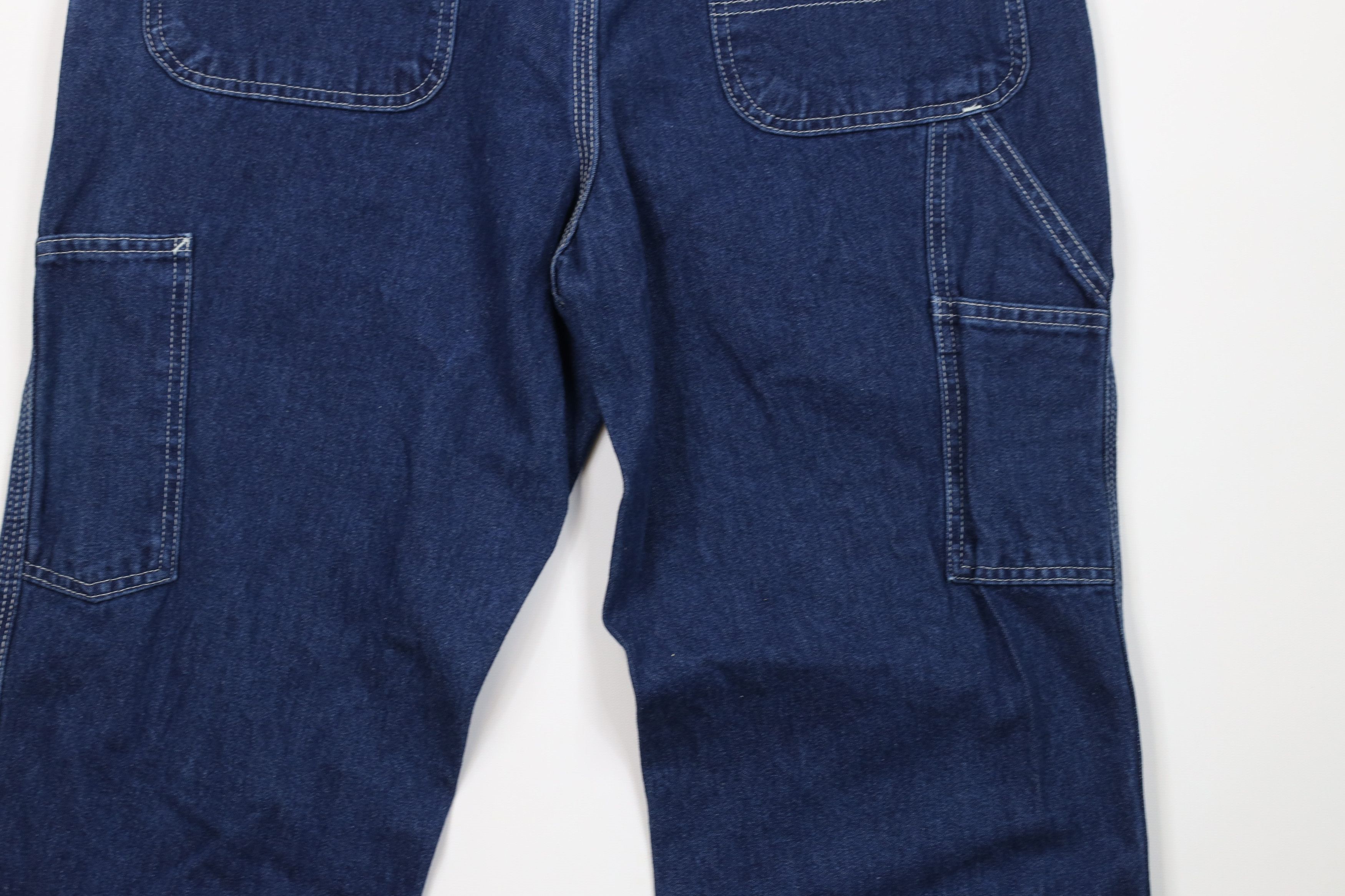 Carhartt Vintage Y2K Carhartt Wide Leg Dungaree Denim Jeans Cotton Size US 34 / EU 50 - 12 Thumbnail
