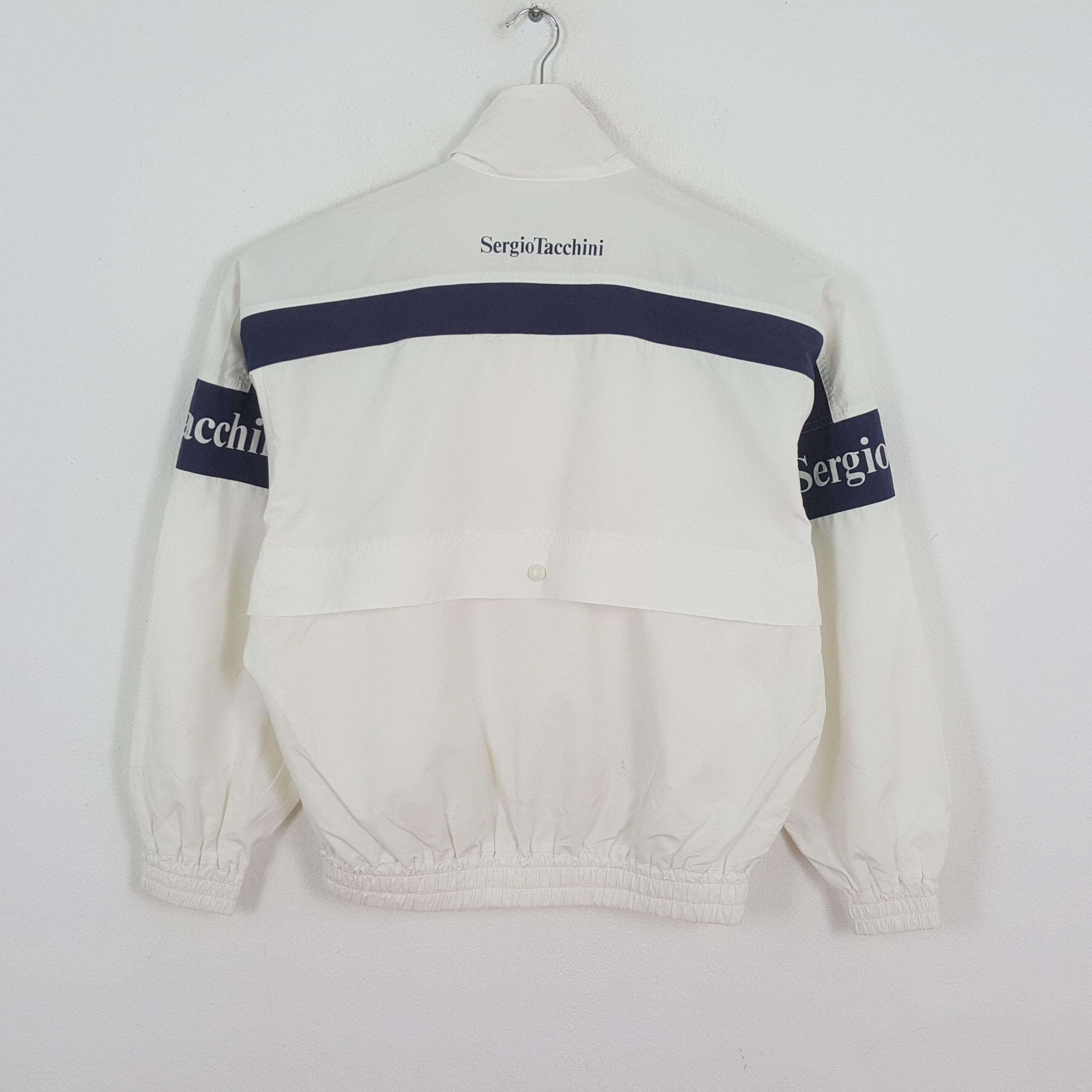 Japanese Brand × Sergio Tacchini × Vintage Vintage SERGIO TACHINI Sportswear Tennis Style Jacket Size US L / EU 52-54 / 3 - 3 Thumbnail