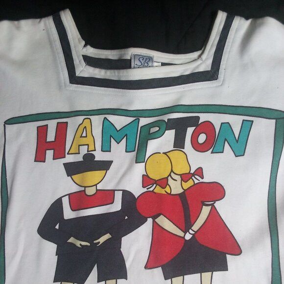 Other Vintage Hampton Sailor Nautical Sweatshirt Size S / US 4 / IT 40 - 1 Thumbnail
