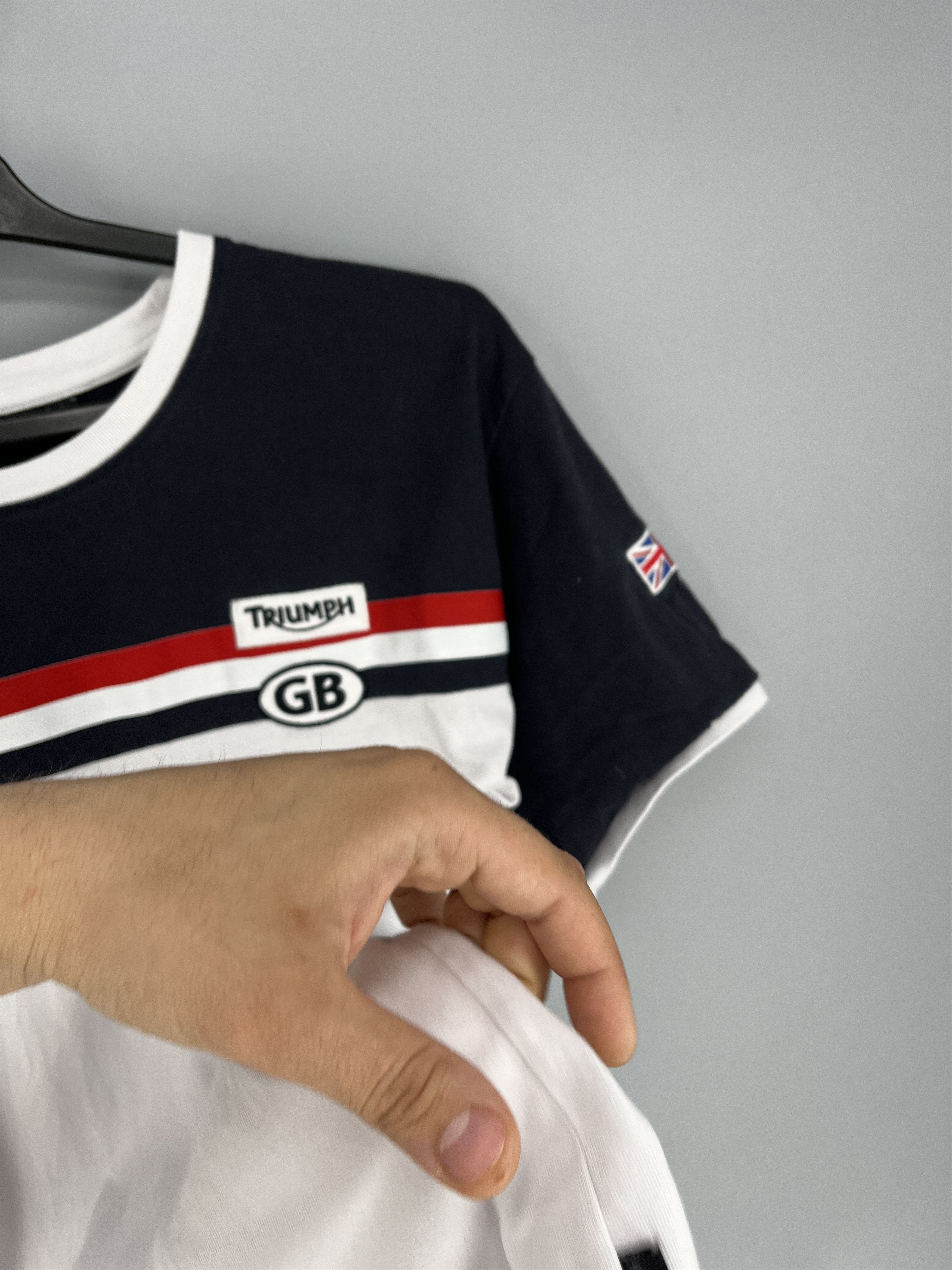 Vintage Vintage Y2k Triumph - Herren Heritage Sport T-Shirt Size US L / EU 52-54 / 3 - 11 Thumbnail