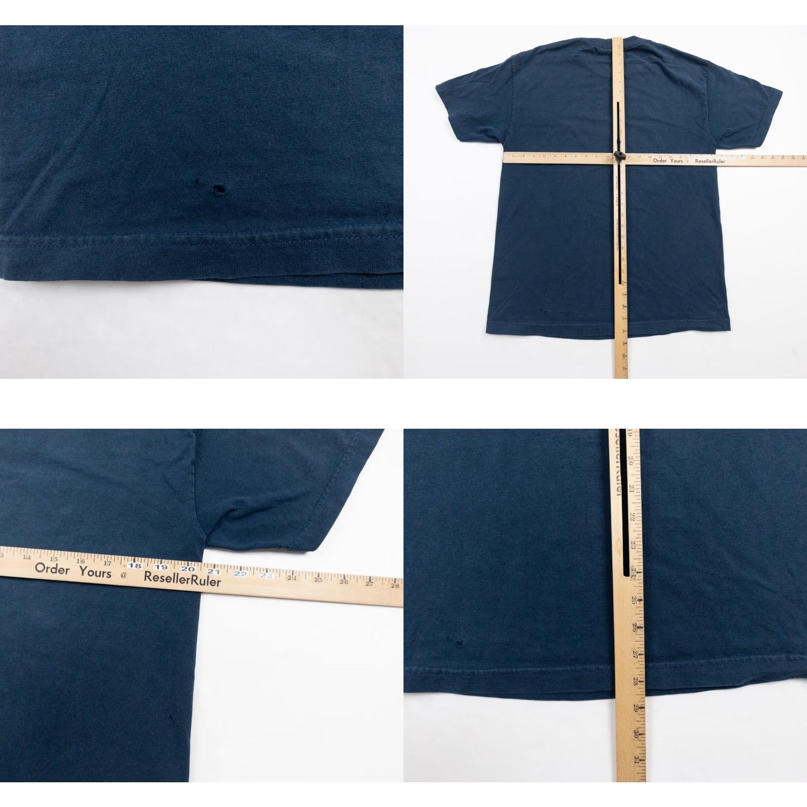 Vintage VINTAGE Adio T-Shirt Mens Large Blue Short Sleeve Crew Neck Logo Knit Cotton 90s 2000s Skateboard Streetwear Mens Size US L / EU 52-54 / 3 - 8 Thumbnail