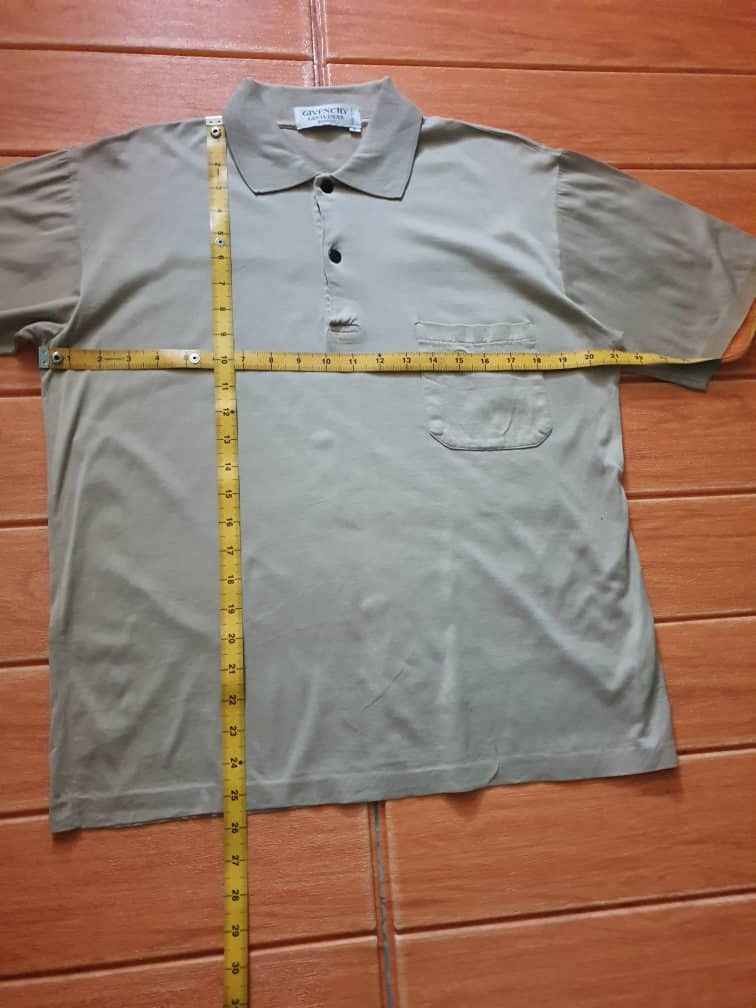 Givenchy Vintage Guvenchy plain beige collar Shirt Size US M / EU 48-50 / 2 - 8 Thumbnail