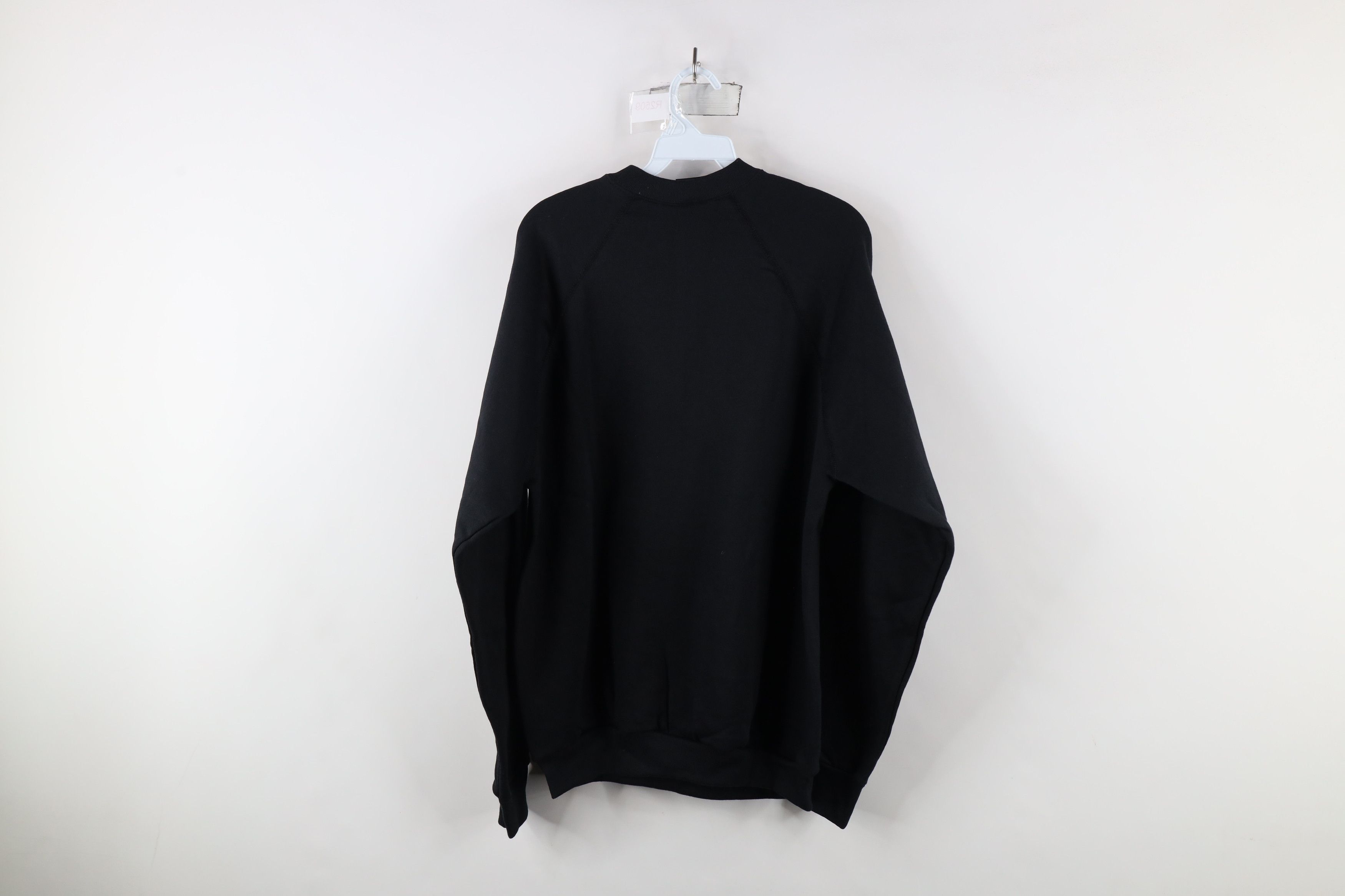 Vintage Deadstock Vintage 80s 90s Streetwear Sweatshirt Black USA Size US L / EU 52-54 / 3 - 7 Thumbnail