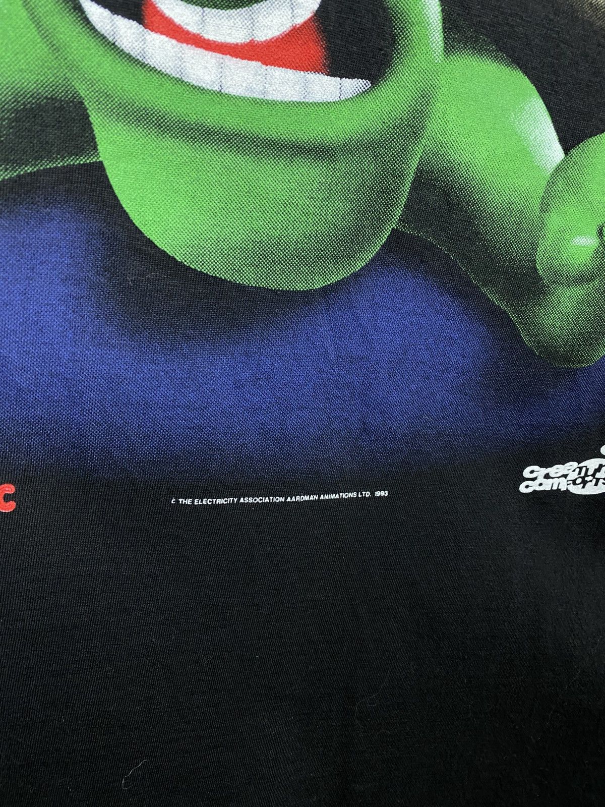 Vintage 🐢Vintage 1993 T-Shirt Movie Creature Comforts Aardman Anima🐢 Size US XL / EU 56 / 4 - 3 Thumbnail