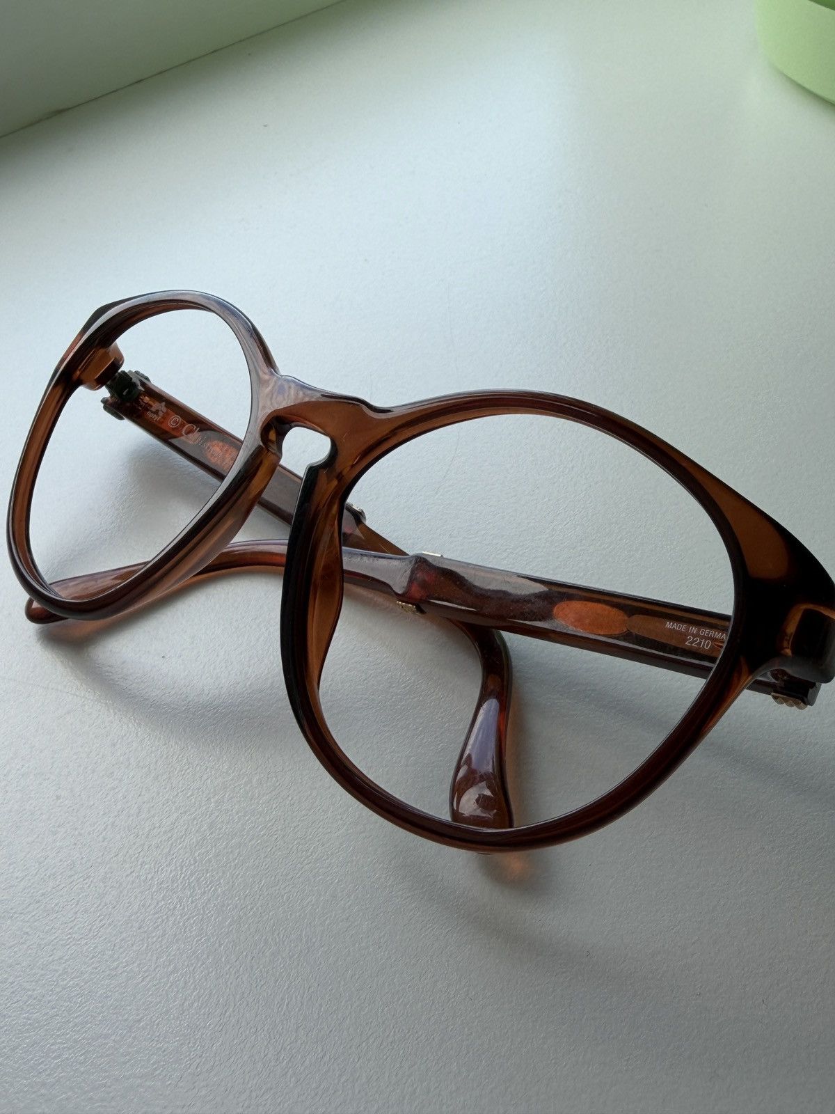 Dior Vintage Christian Dior 2210 Optyl Glasses Frames Germany Size ONE SIZE - 6 Thumbnail