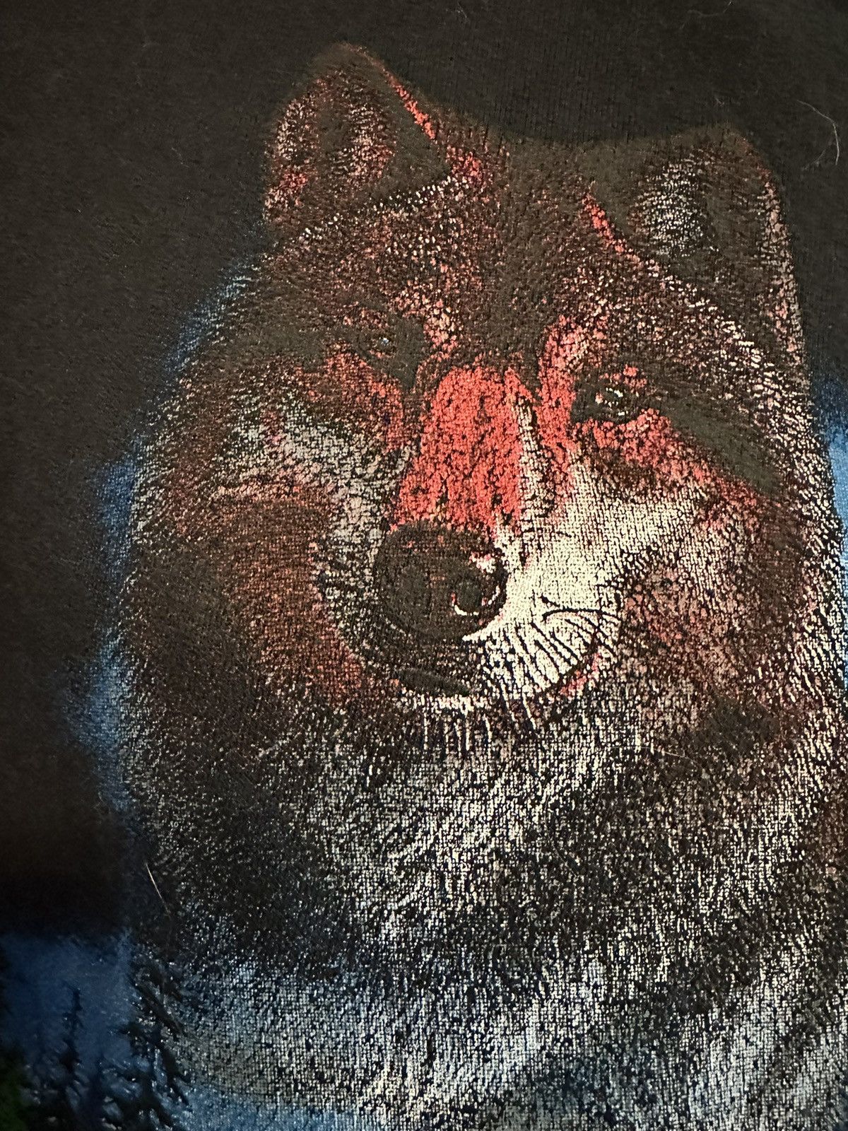 Vintage Vintage Born To Roam Tshirt 90’s Wolf Animal Tee Grail Size US M / EU 48-50 / 2 - 4 Thumbnail
