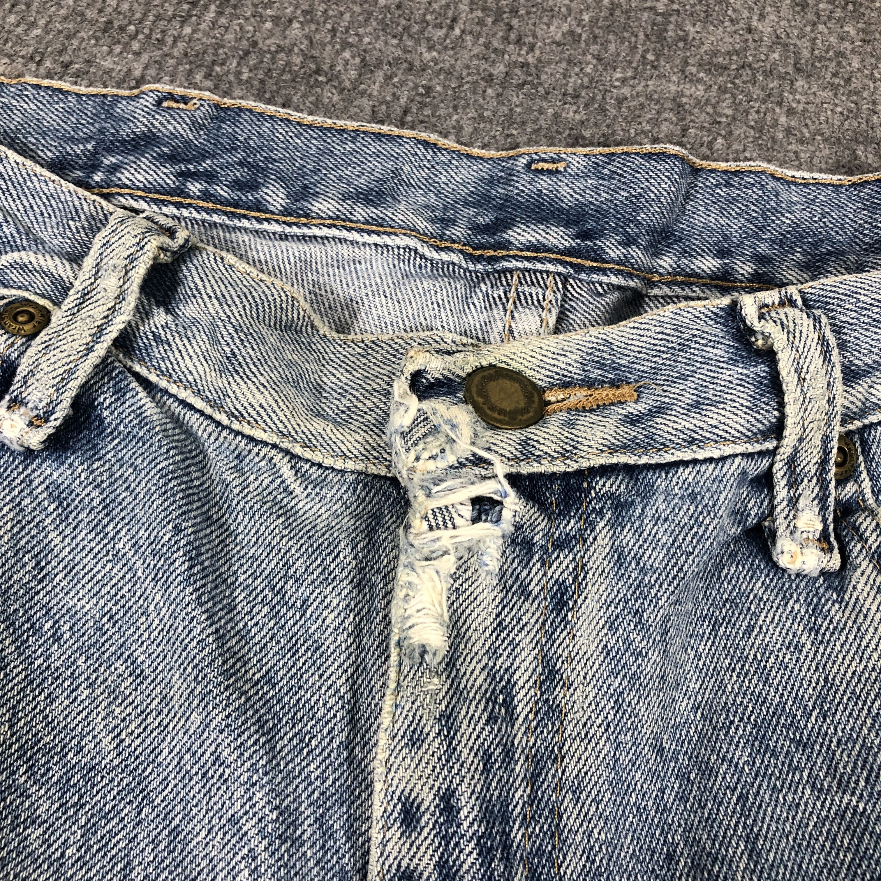 Vintage × Wrangler Vintage Wrangler Light Blue Wash Jeans L834 Size US 34 / EU 50 - 3 Thumbnail