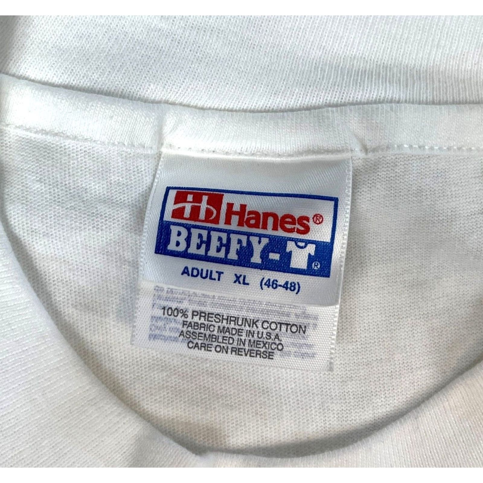 Hanes VINTAGE Hanes T-Shirt XL White Rock 90s Fantasy Camp Mens Womens Unisex Adults 90s Rock Vintage shirt graphic print Crew Neck Short Sleeve Cotton Size US XL / EU 56 / 4 - 5 Thumbnail