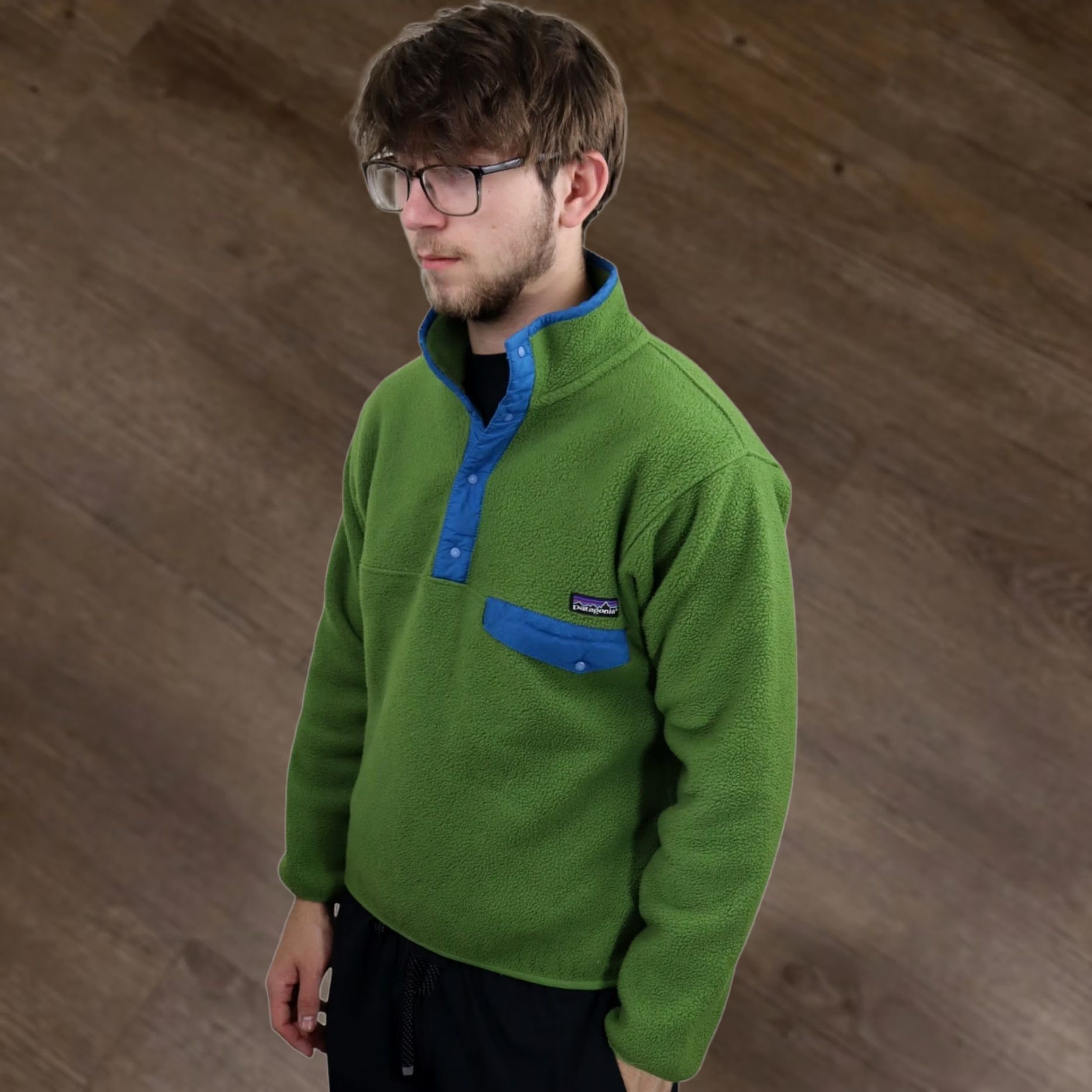 Patagonia × Streetwear × Vintage Patagonia 90s Zen Turtle Snap-T