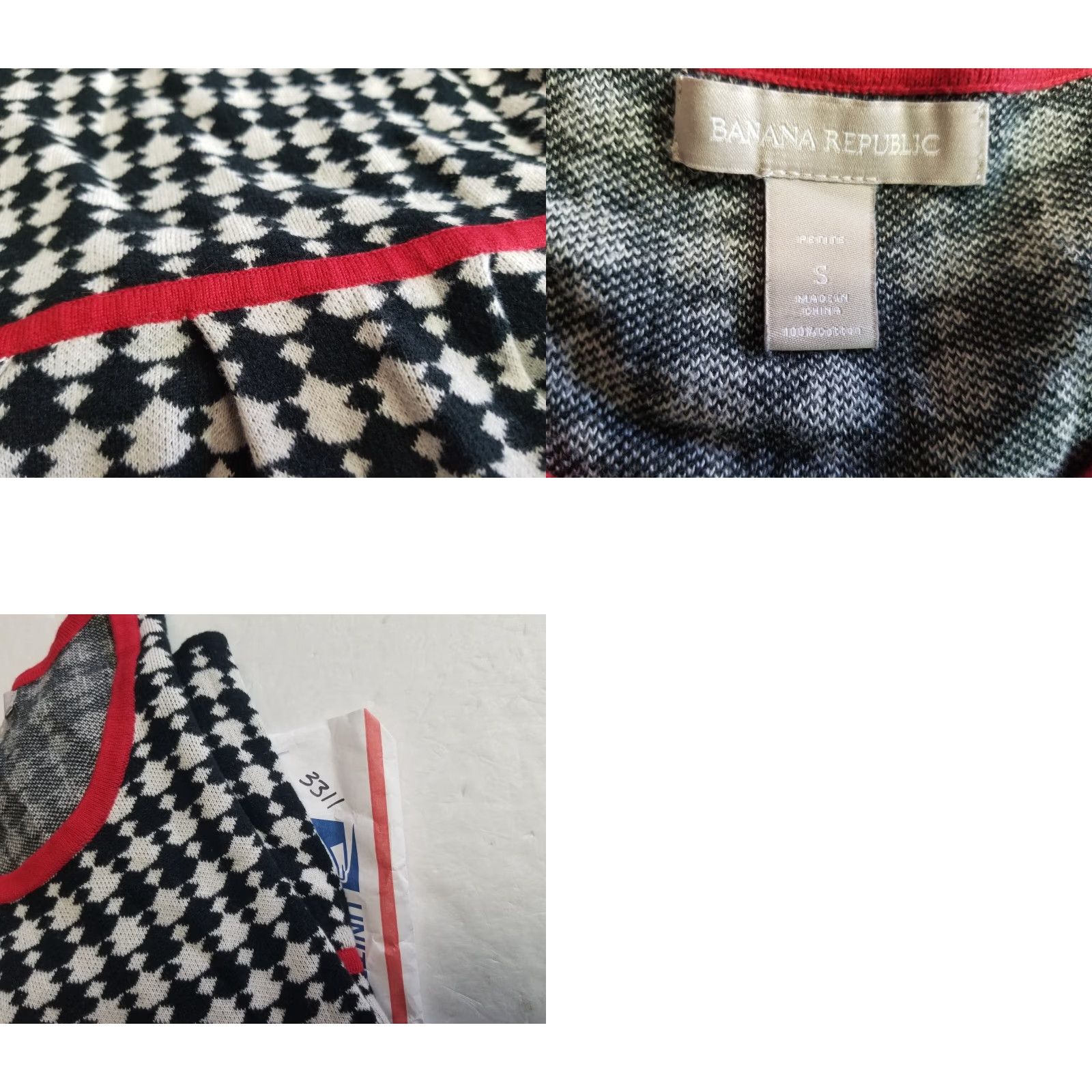 Banana Republic Banana Republic Crew Neck Sweater Womens Small Long Sleeve Knit Pullover Casual Workwear Multicolor Cotton Regular Fit Crew Neck Size S / US 4 / IT 40 - 8 Thumbnail