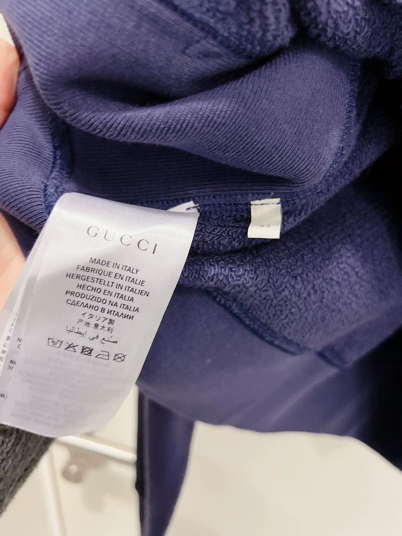 Gucci Gucci Dark blue short colored sequin sweatshirt 2504-Nextar Size US XS / EU 42 / 0 - 8 Thumbnail