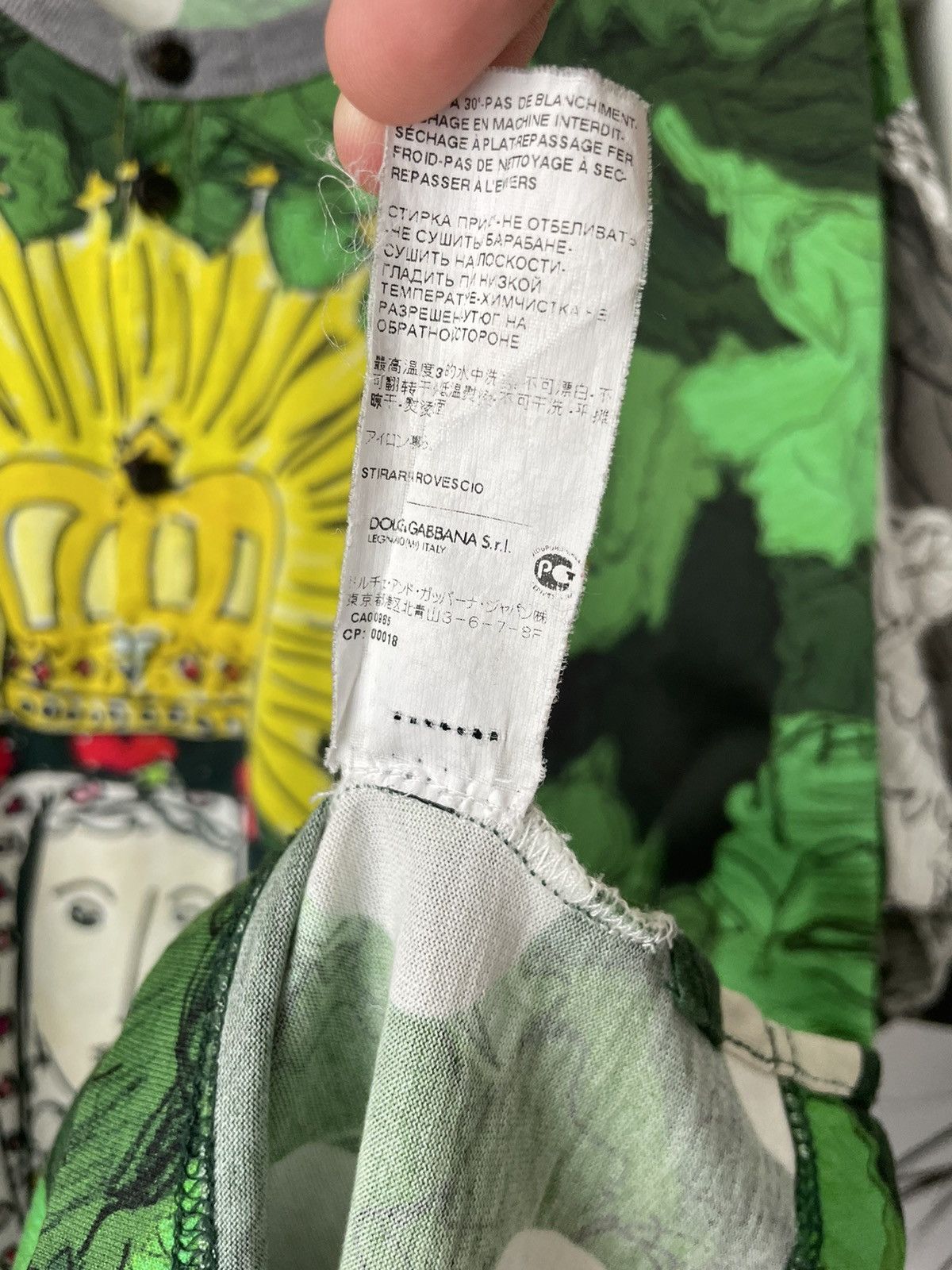 Dolce & Gabbana Dolce & Gabbana Virgin Mary Archive T-Shirt Full Print Size US L / EU 52-54 / 3 - 12 Thumbnail