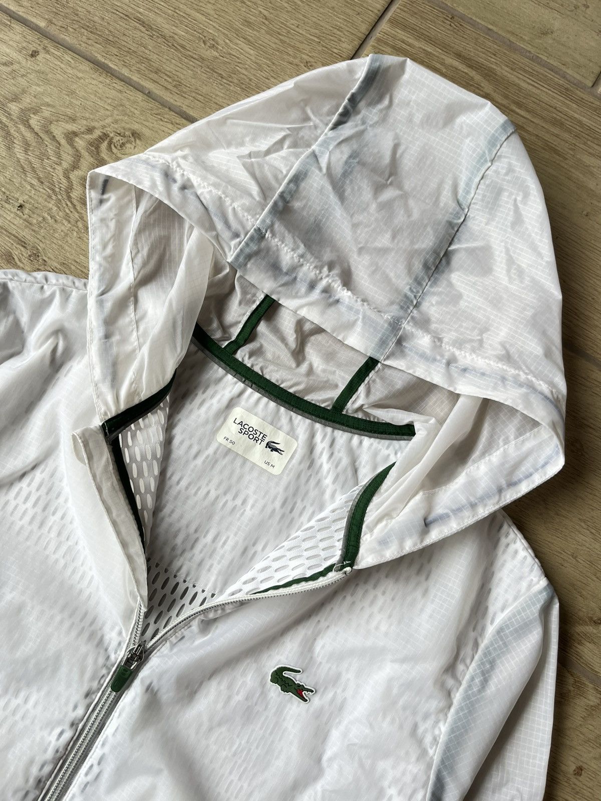 Designer × Lacoste Lacoste Sport Roland Garros Training Reflective Jacket Size US M / EU 48-50 / 2 - 5 Thumbnail