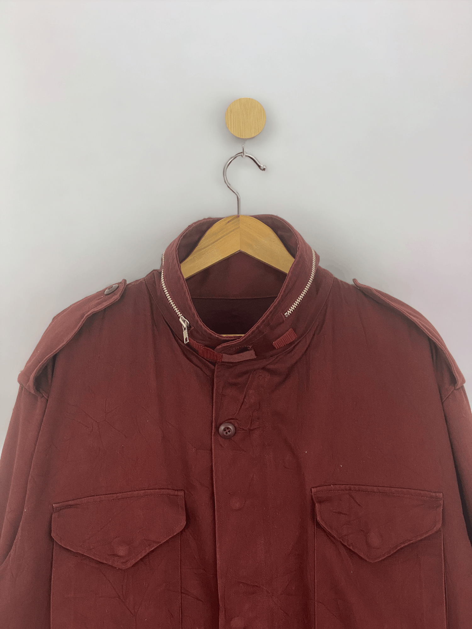 Freewheelers Vintage M-65 Mandoc Army Uniform Button Ups Military Jacket Size US L / EU 52-54 / 3 - 2 Thumbnail
