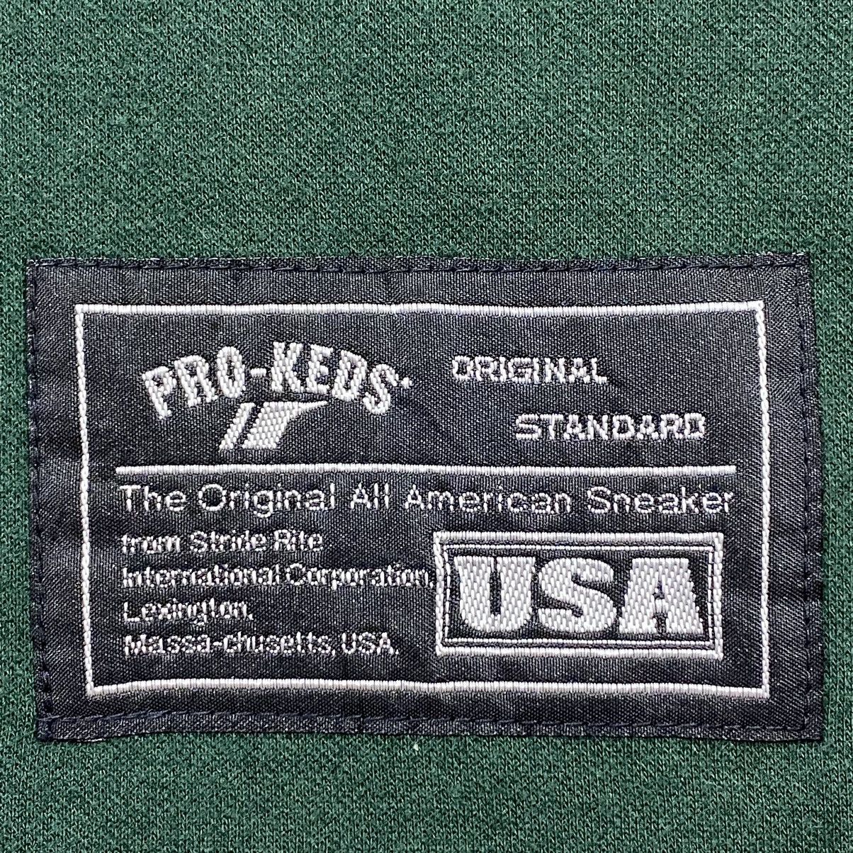 Pro-Keds × Vintage Vintage PRO KEDS Embroidered Spellout V-Neck Sweatshirt Size US XL / EU 56 / 4 - 7 Thumbnail