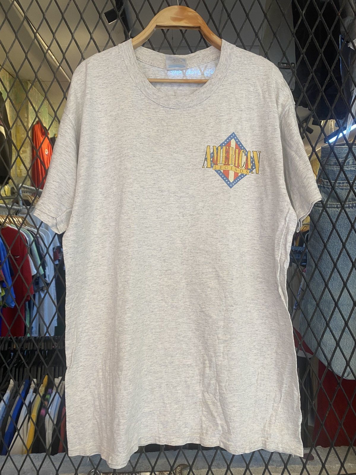 Vintage Vtg 90s Jack Dempsey American Legend Boxer T shirt Size US L / EU 52-54 / 3 - 4 Thumbnail