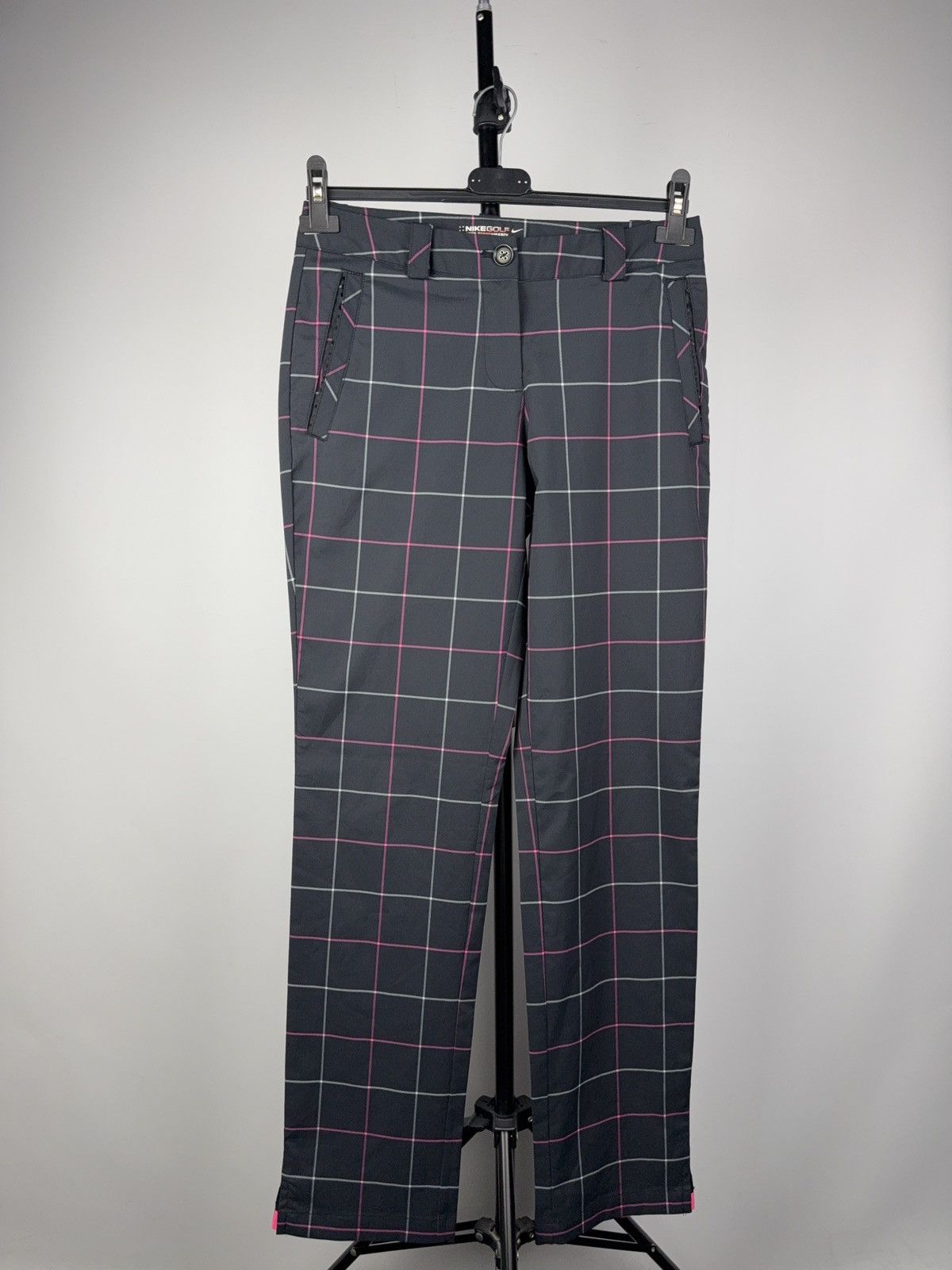 Nike Nike Golf Dri-Fit Checkered Performance Pants Uk6 F36 D34 Size 26" / US 2 / IT 38 - 1 Thumbnail