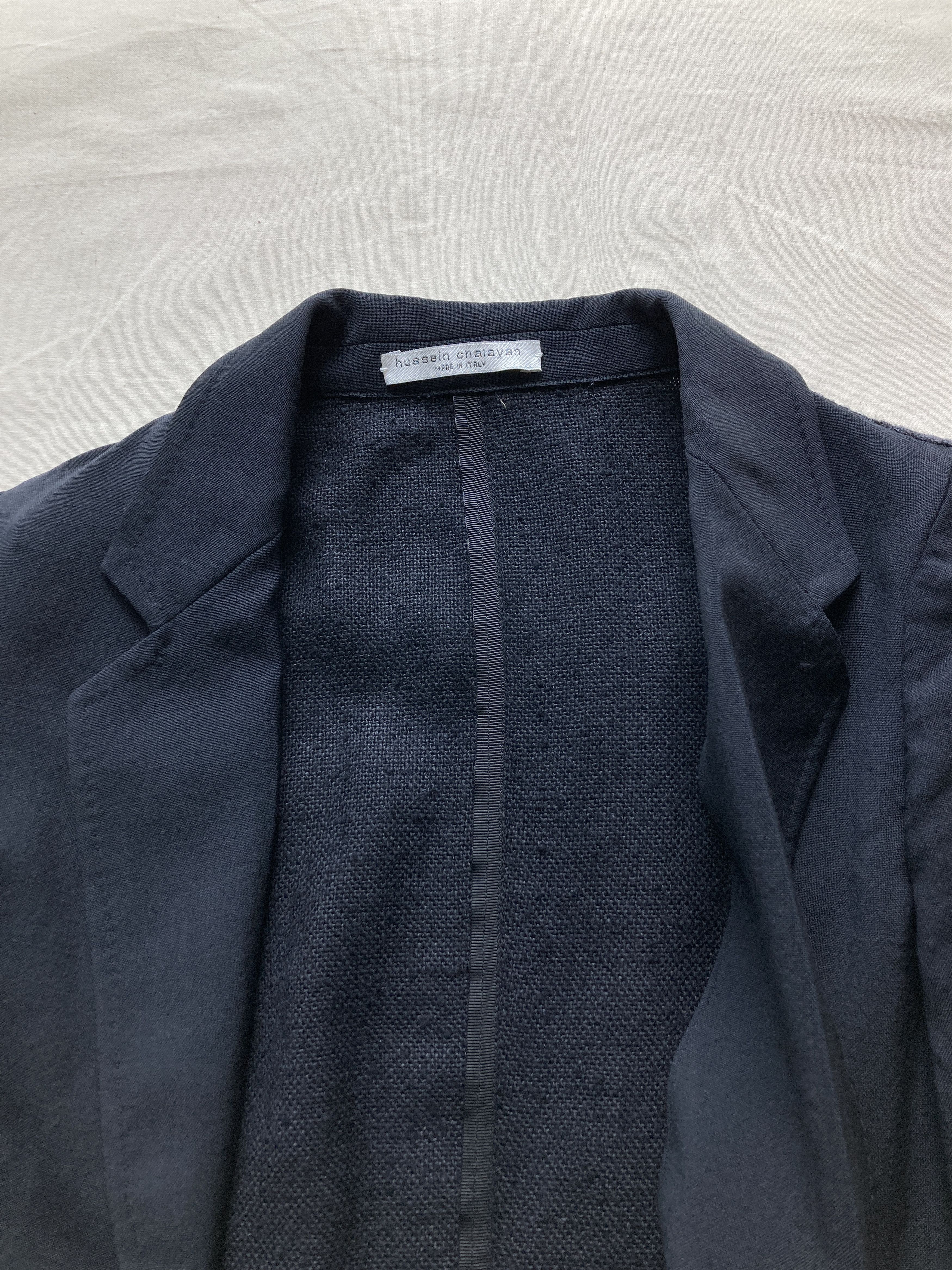 Hussein Chalayan FW2003 Archive Double Fabric Blazer Size S / US 4 / IT 40 - 8 Thumbnail