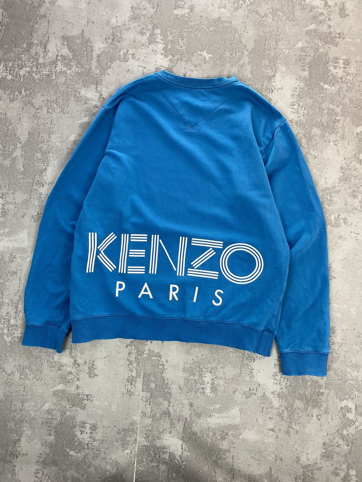 Kenzo KENZO Paris Sweatshirt Big Logo Embroidered Crewneck Y2K Size US M / EU 48-50 / 2 - 1 Thumbnail