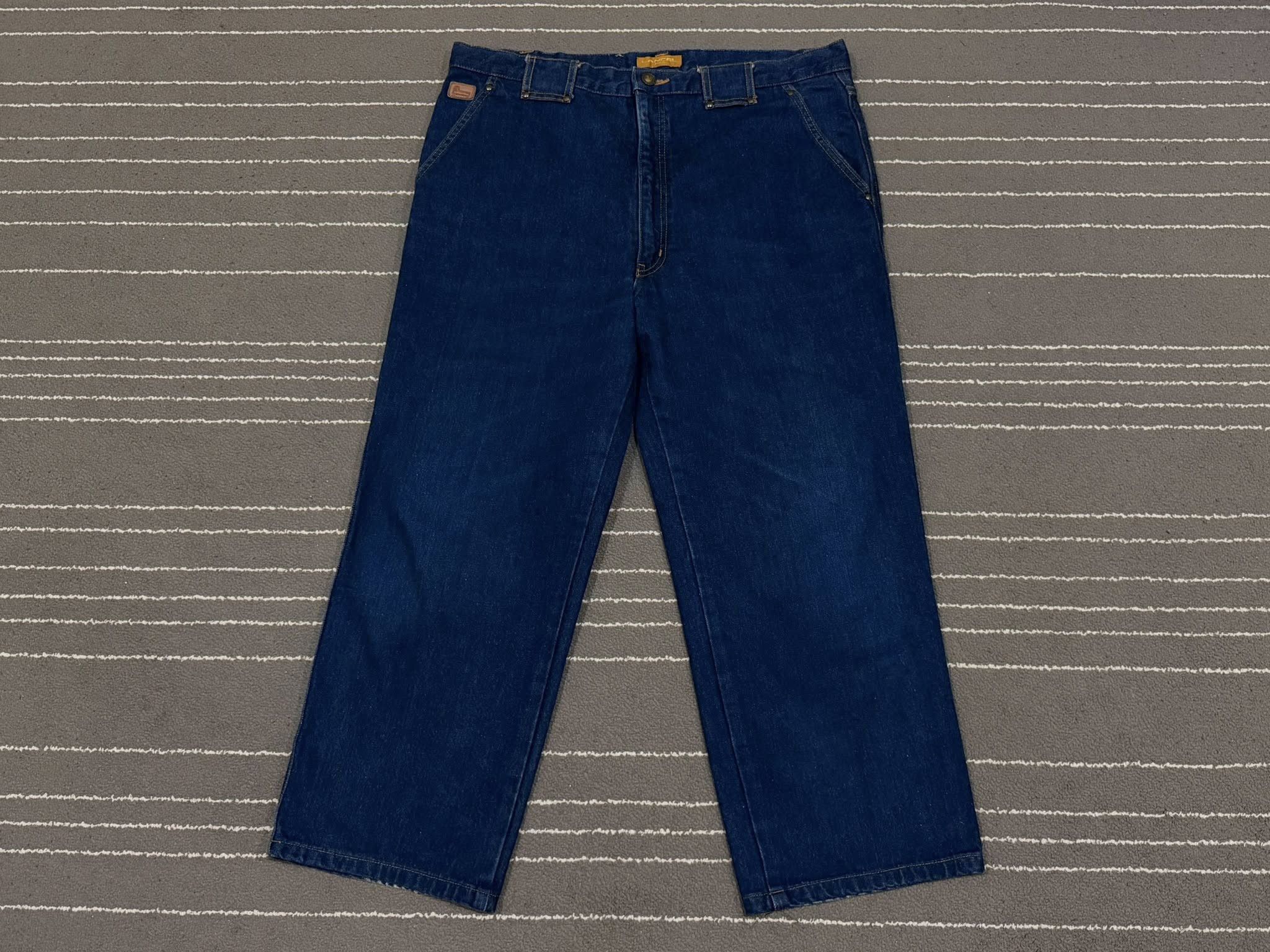 Lancel luxury denim LANCEL PARIS indigo japan W 38 3159 Size US 38 / EU 54 - 2 Thumbnail