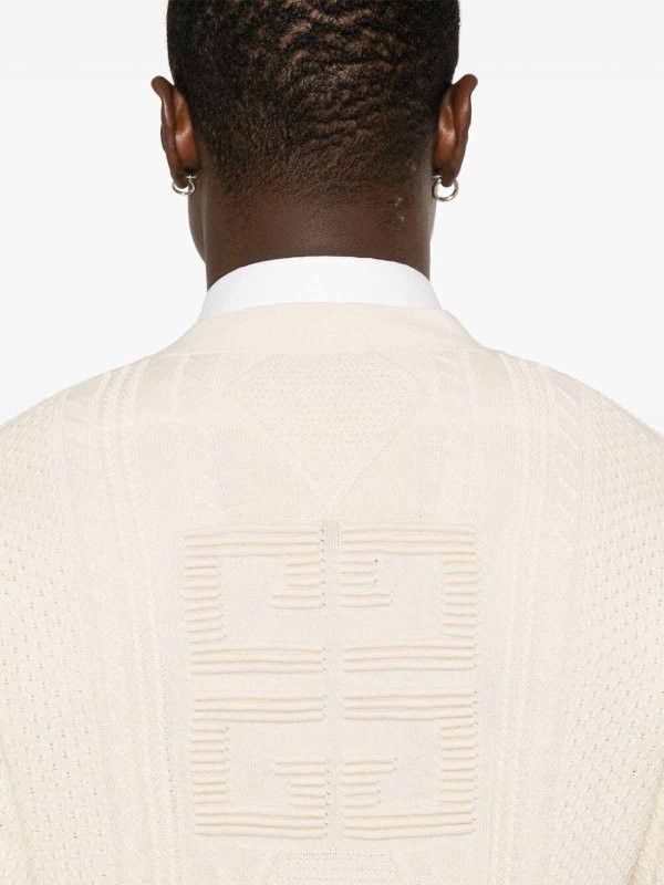 Givenchy o1n1vont0326 Sweater in White Size US M / EU 48-50 / 2 - 4 Thumbnail