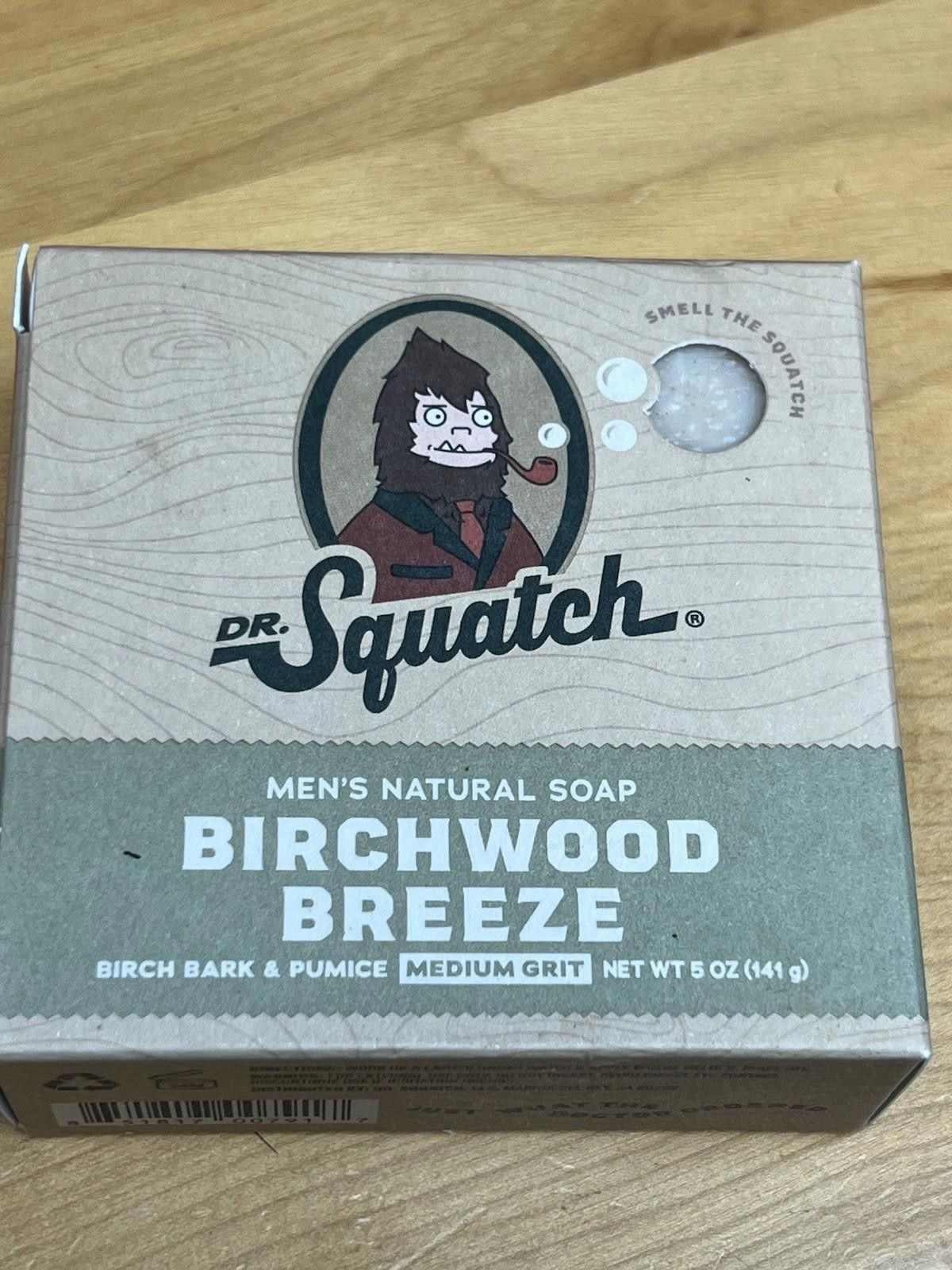 Other Dr. Squatch Birchwood Breeze All Natural Soap Men Medium Size ONE SIZE - 3 Thumbnail