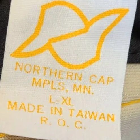 Vintage VINTAGE Northern Cap Hat Mpls MN Black Yellow Striped Bumblebee Snapback Foam Size ONE SIZE - 7 Thumbnail