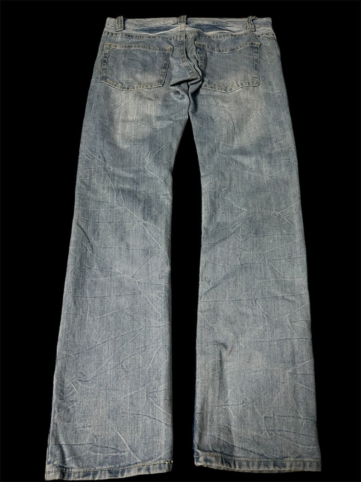 If Six Was Nine AMAZING DISTRESSED JEANS RARE Size US 33 - 2 Thumbnail