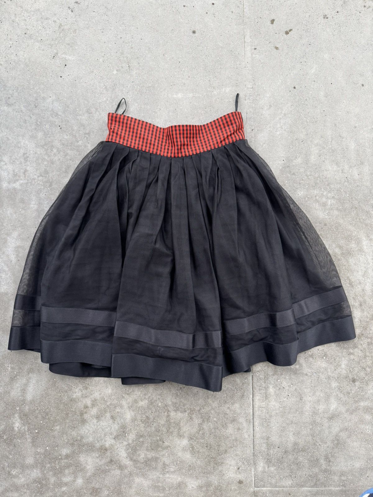 Chanel × Vintage Chanel Boutique Rare Vintage 80s Medi Skirt Size 27" / US 4 / IT 40 - 1 Thumbnail