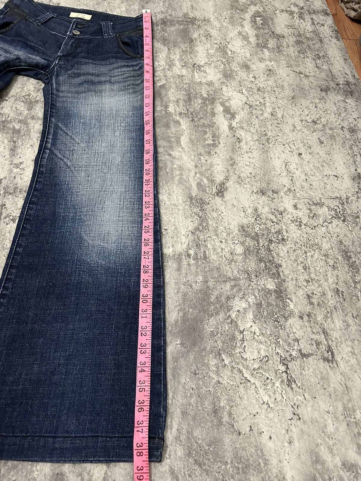 If Six Was Nine × Japanese Brand × Tornado Mart irise Japan MudWash Flare Jeans Size US 29 - 21 Thumbnail