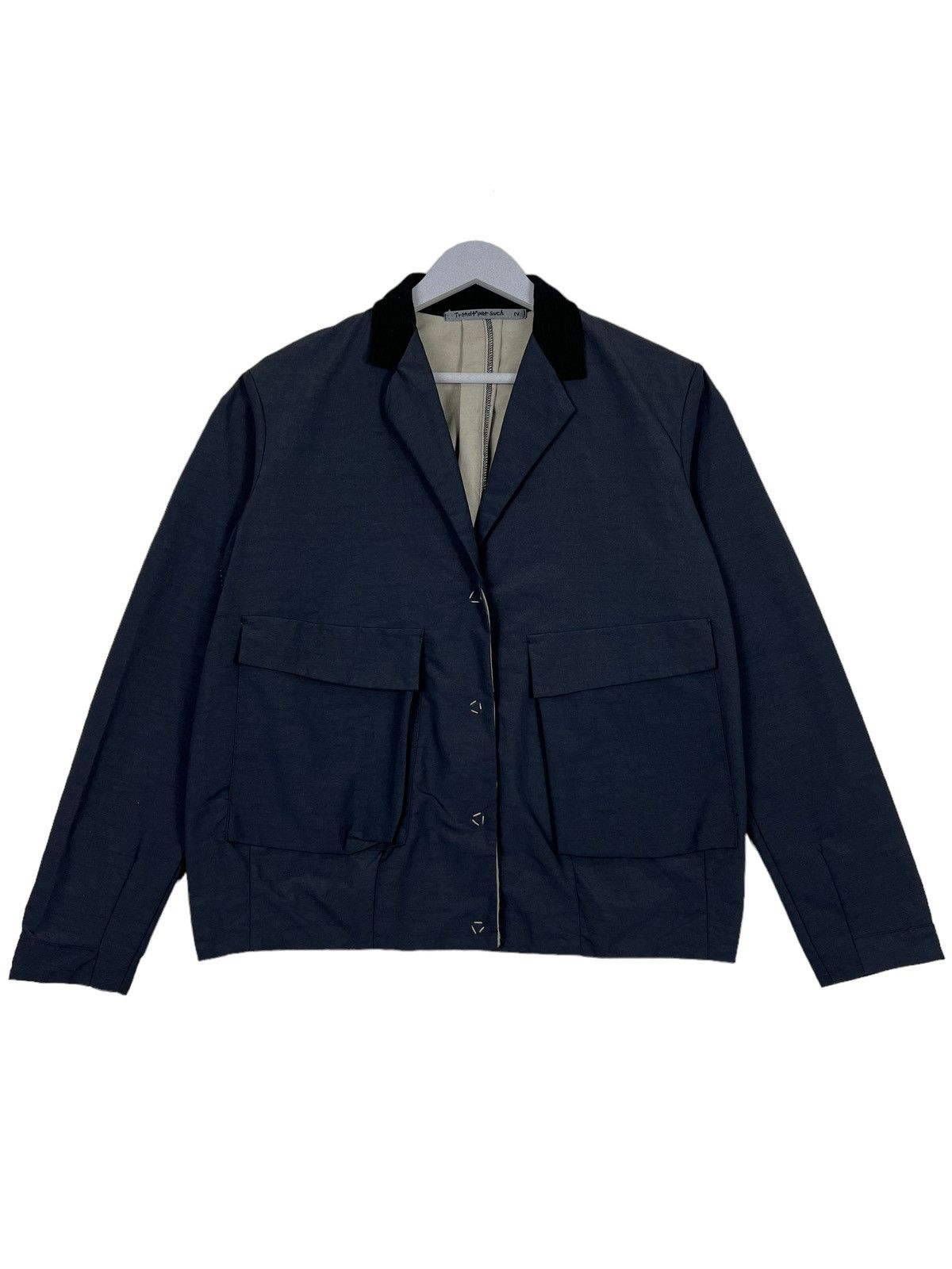 Issey Miyake TRANSIT PAR SUCH TWO POCKET JACKET Size US M / EU 48-50 / 2 - 3 Thumbnail