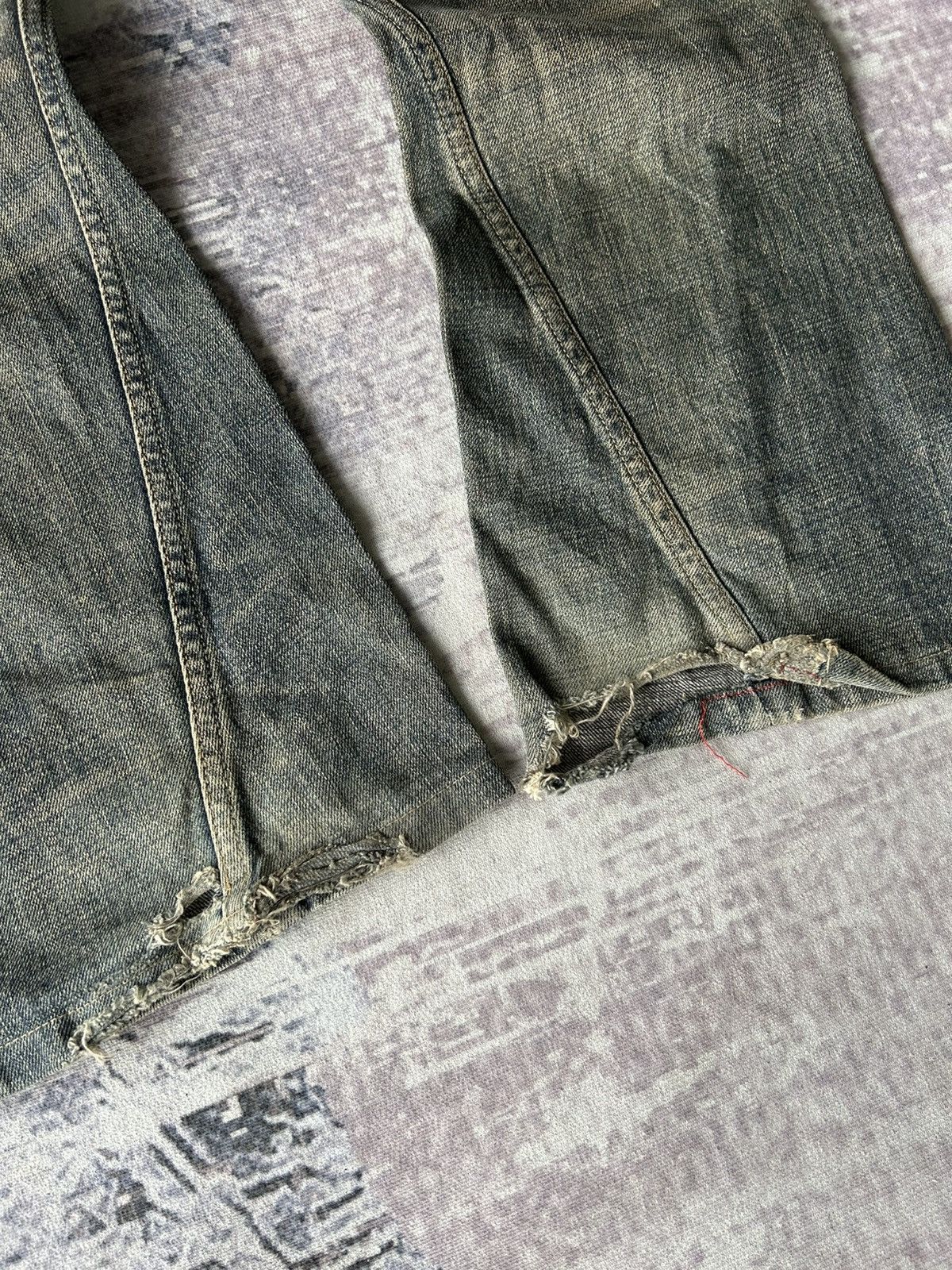Tornado Mart Tornado Mart Super Flared Jeans Size US 31 - 8 Thumbnail