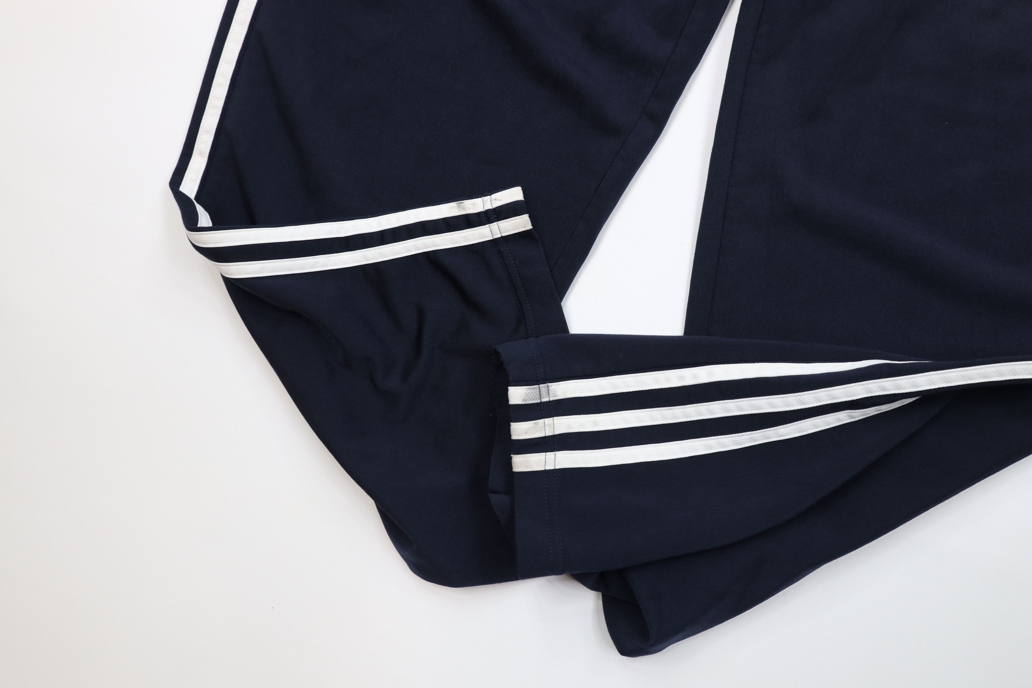 Adidas Vintage Y2K Adidas Spell Striped Wide Leg Sweatpants Blue Size US 38 / EU 54 - 6 Thumbnail
