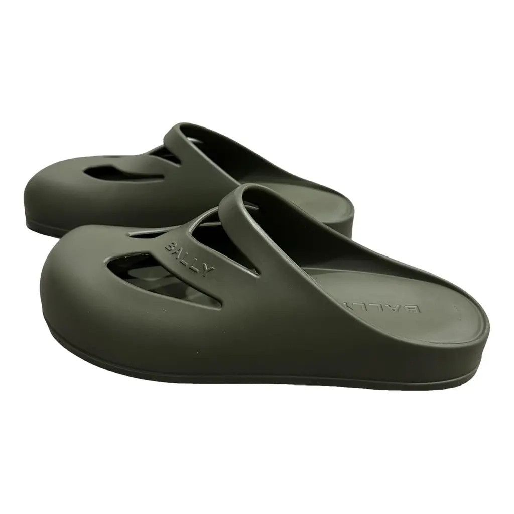 Bally o1y1224 Slipper in Military Green Size US 11.5 / EU 44-45 - 3 Thumbnail