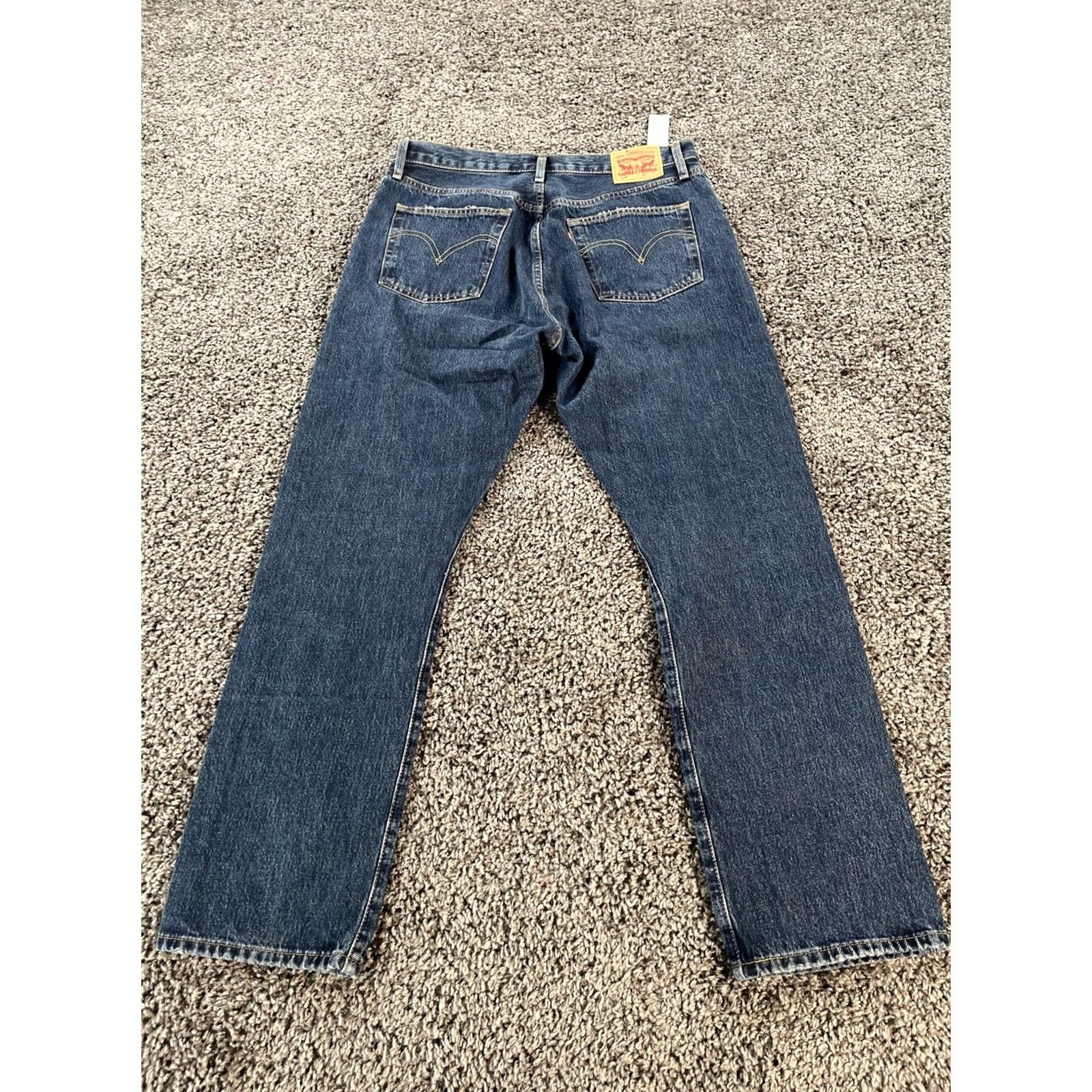 Levi's VINTAGE Levi's 501 Jeans Men 32x30 Straight Denim 5-Pocket Blue United States 90s Cowboy USA Mens Size US 32 / EU 48 - 7 Thumbnail
