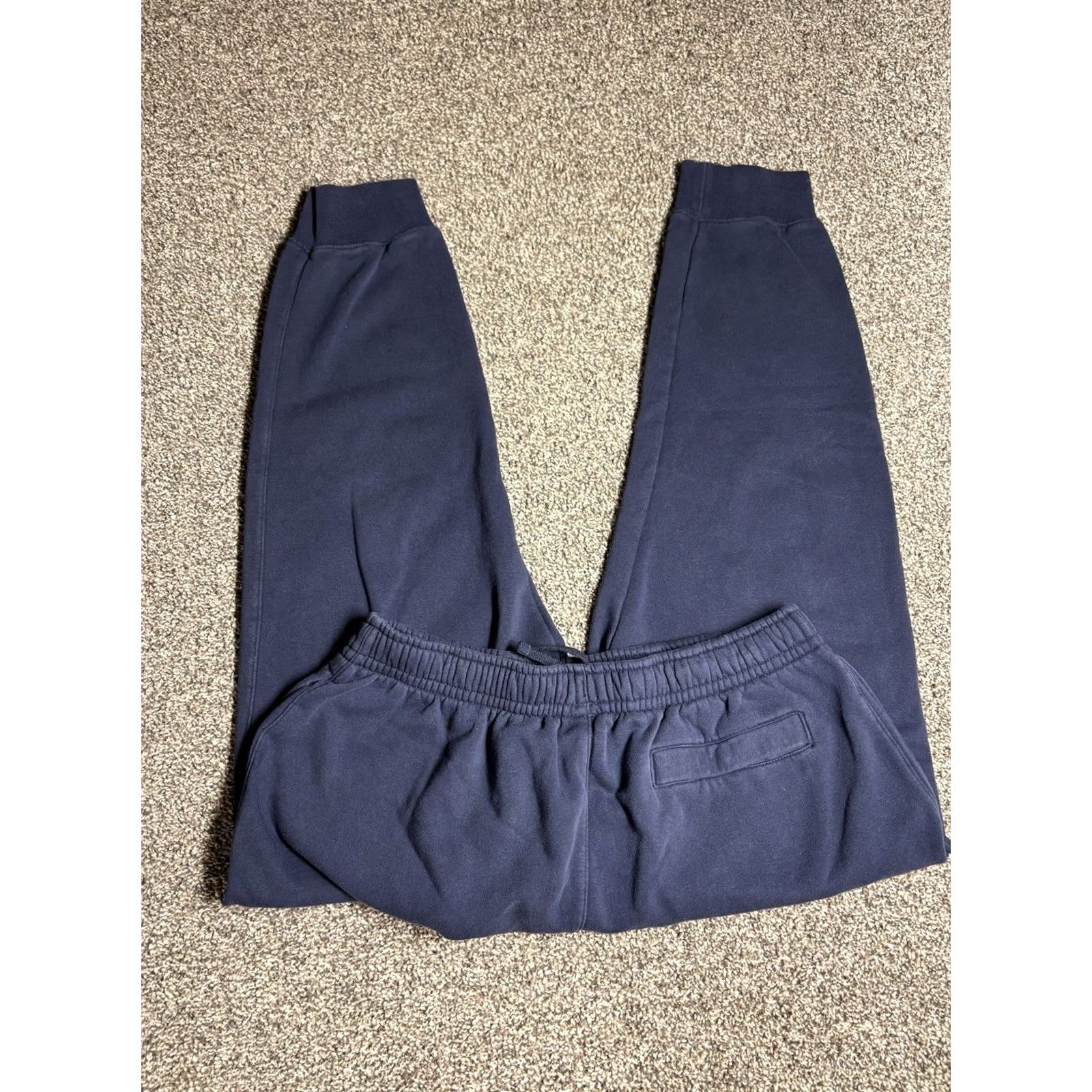 Nike Nike Club Fleece Joggers Pants Mens Large Blue Sweatpants CJ1616 Size US 33 - 3 Thumbnail