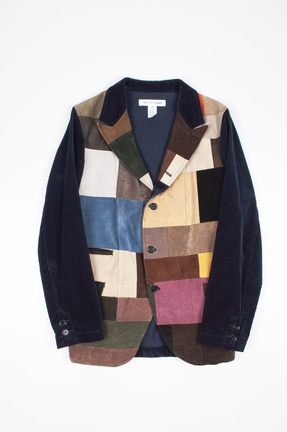Comme des Garcons Comme des Garcons Men Jacket Leather Blazer Size M Size US M / EU 48-50 / 2 - 1 Thumbnail