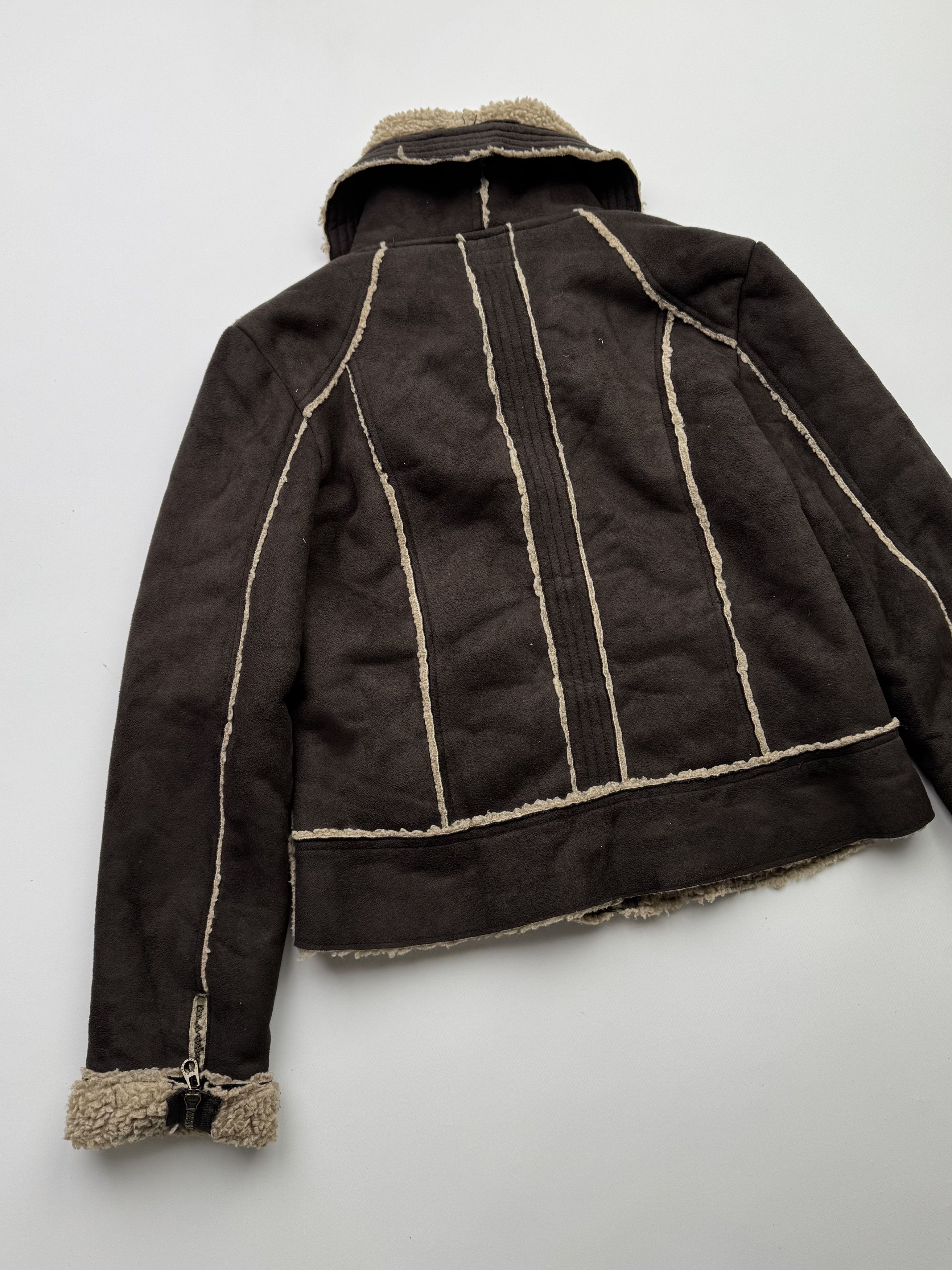 Vintage Vintage Faux Sheepskin Cropped Jacket B333(V92)E2 Size S / US 4 / IT 40 - 10 Thumbnail