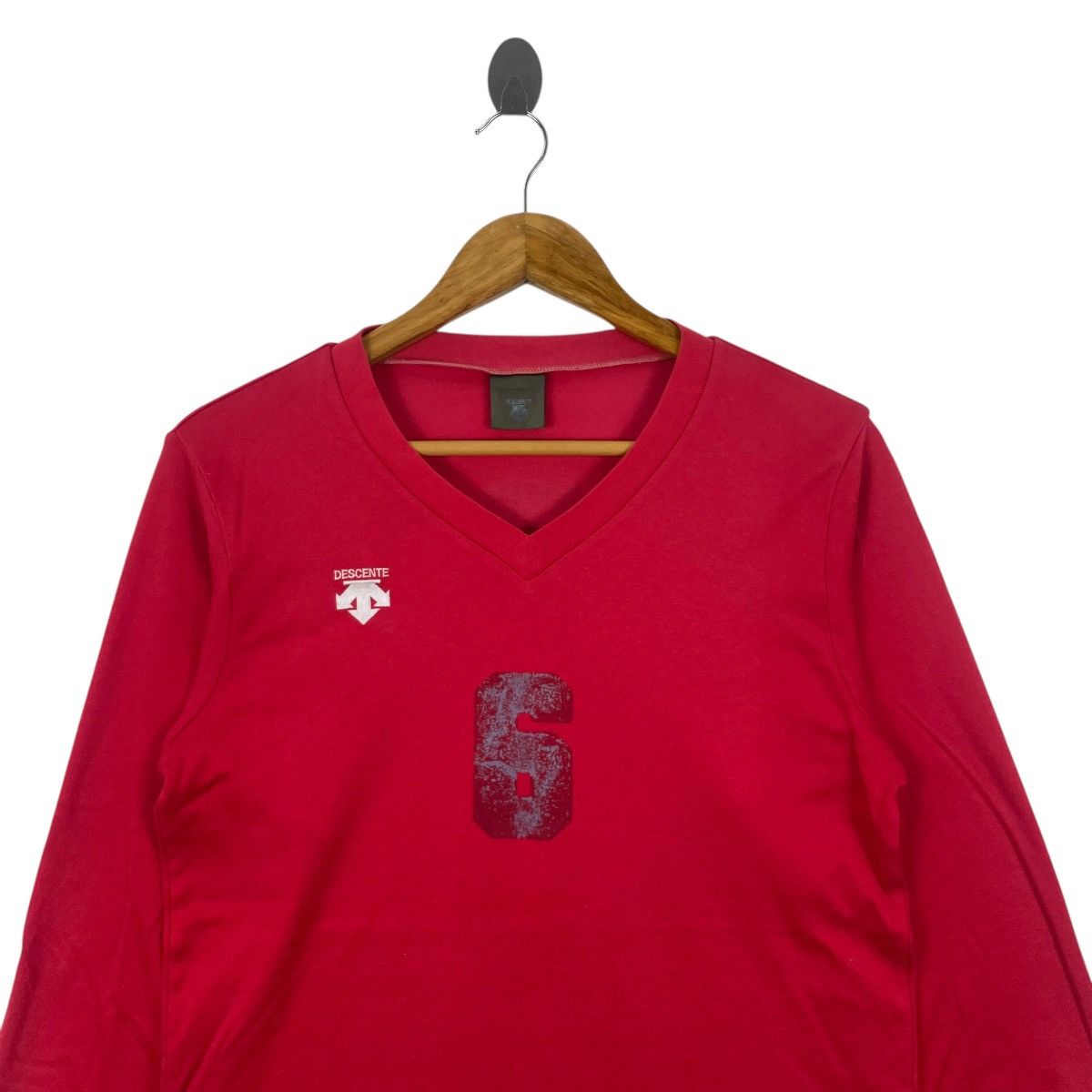 Descente × Japanese Brand × Vintage Vintage DESCENTE Japan Jersey Team Long Sleeve Yurikago Size US S / EU 44-46 / 1 - 2 Thumbnail