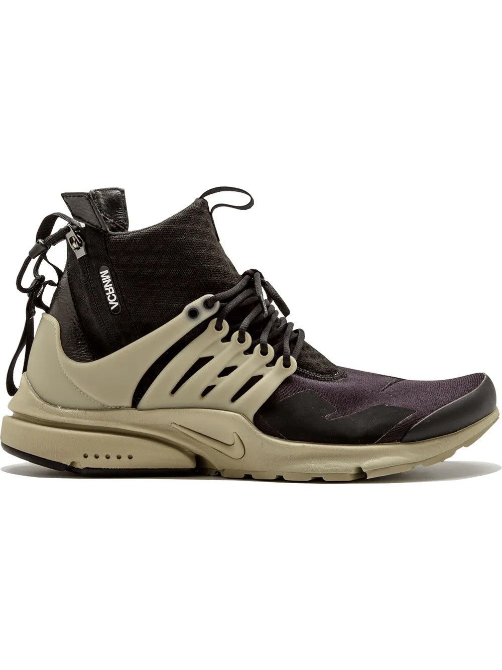 Acronym × Nike NIKE x ACRONYM Air Presto Mid "Black/Bamboo" Size US 10.5 / EU 43-44 - 1 Thumbnail
