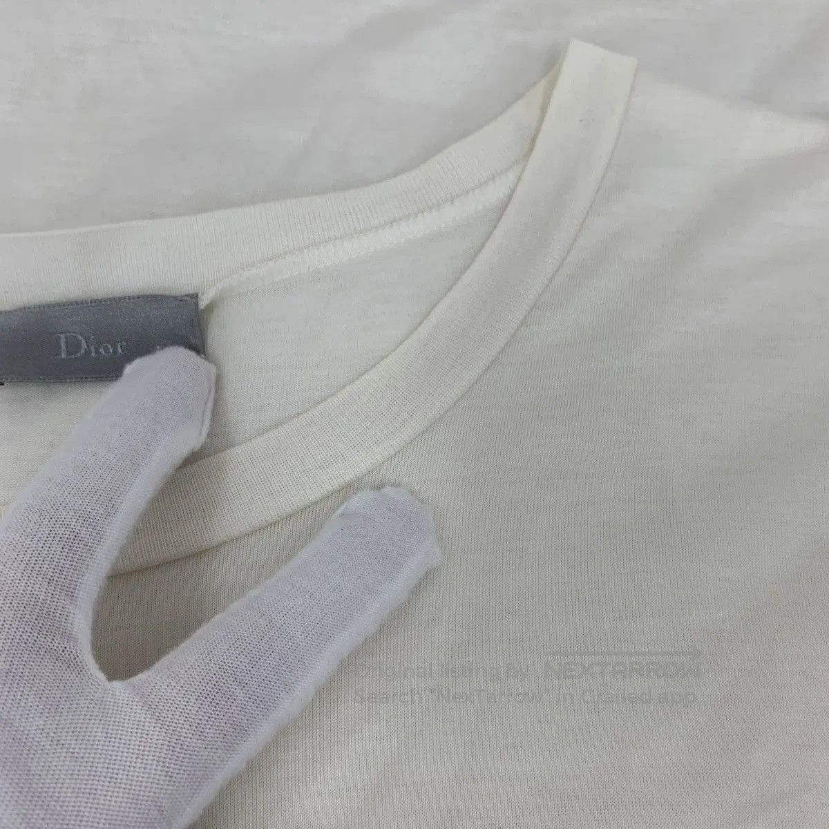 Dior White Short Sleeve Graphic Print T. Size US XL / EU 56 / 4 - 9 Thumbnail