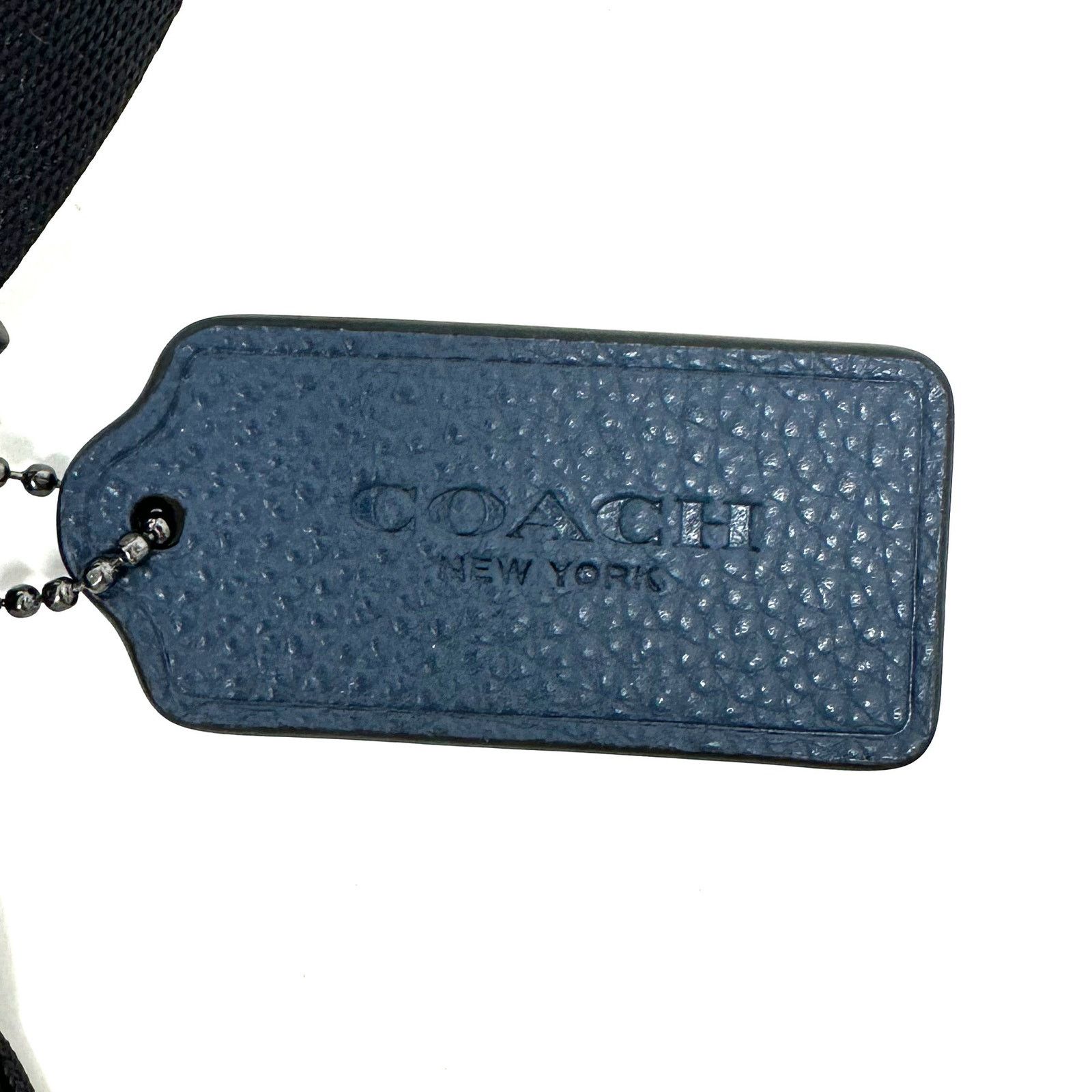Coach Coach Elias Belt Bag Denim Blue Suede Leather CL946 Size ONE SIZE - 8 Thumbnail