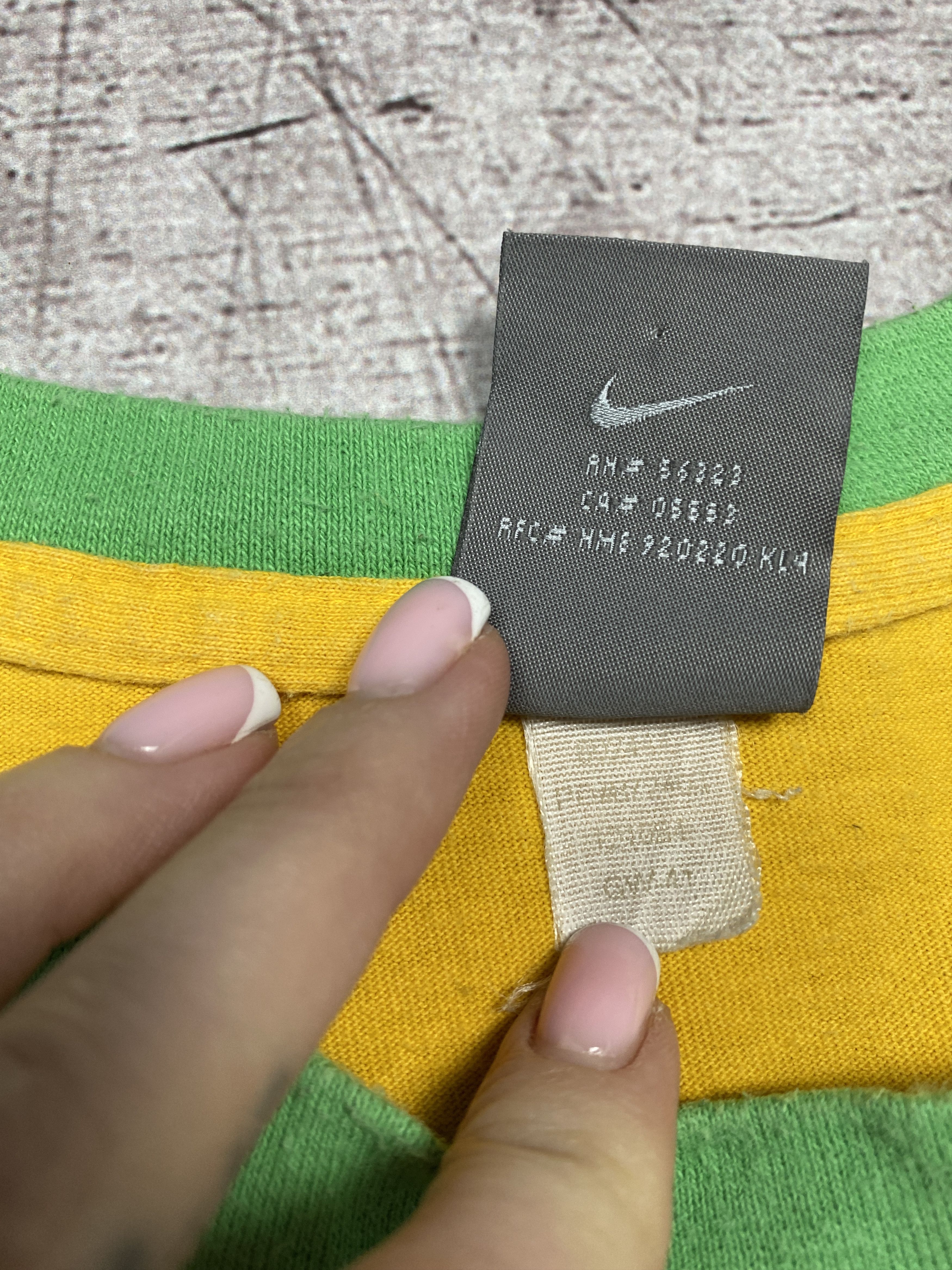Nike × Vintage Nike Brasil Vintage Mens T-Shirt Estadio Azteca Y2K Size US M / EU 48-50 / 2 - 6 Thumbnail