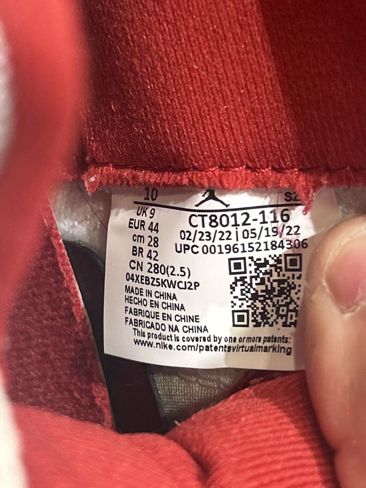 Jordan Brand Jordan 11 Cherry 2022 Size US 10 / EU 43 - 10 Thumbnail
