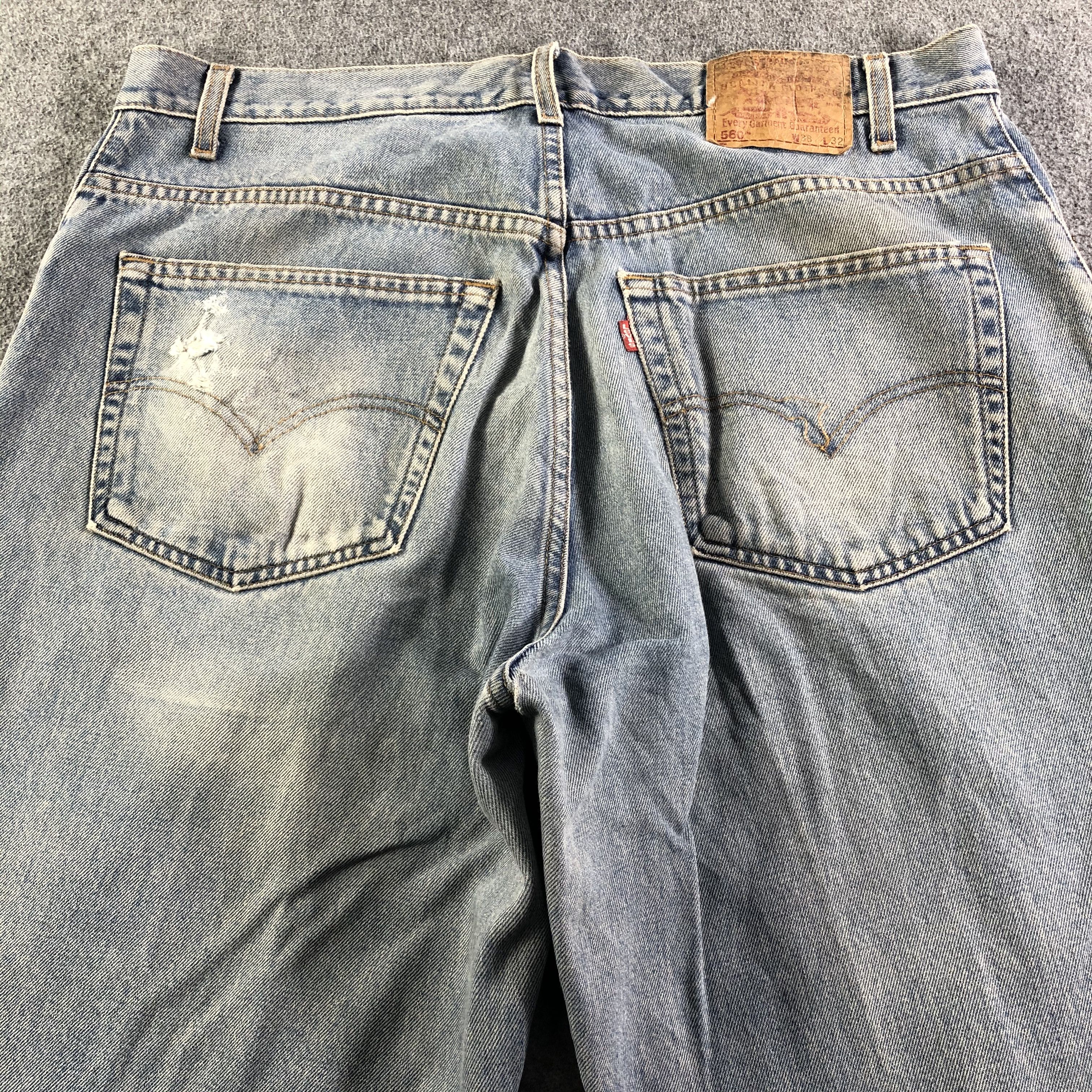 Levi's Vintage 90s Levis 560 Jeans-J3508 Size US 39 - 4 Thumbnail