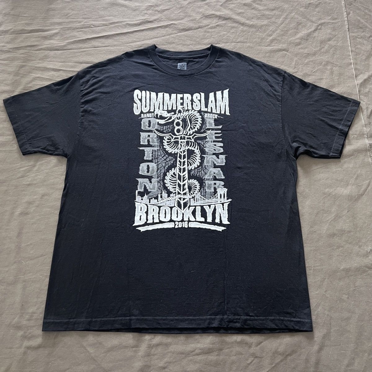 WWE WWE SummerSlam wrestling Promo Tee 2XL Size US XXL / EU 58 / 5 - 2 Thumbnail